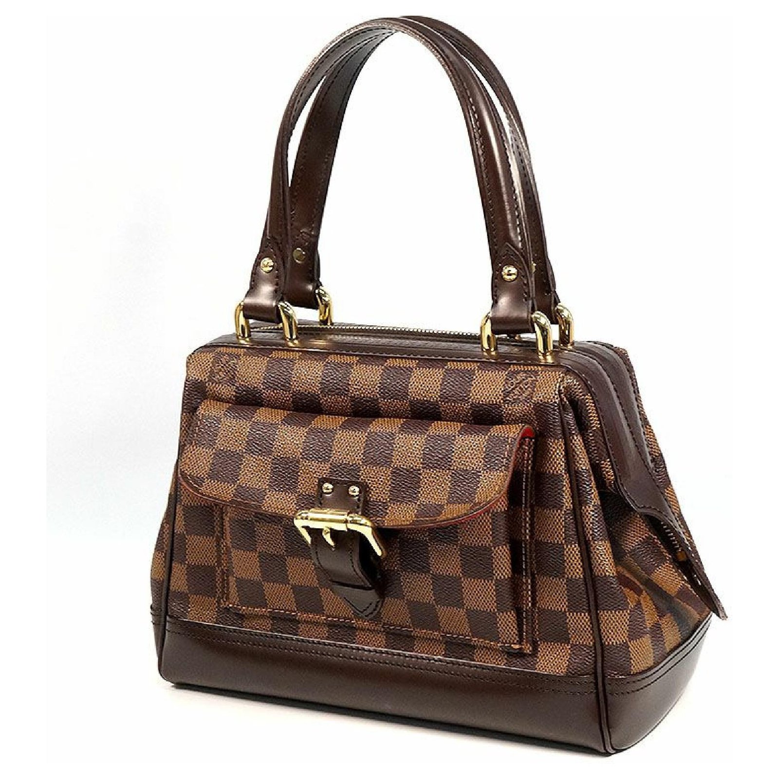 Louis Vuitton Knightsbridge Womens handbag N51201 damier ebene Cloth  ref.237818 - Joli Closet