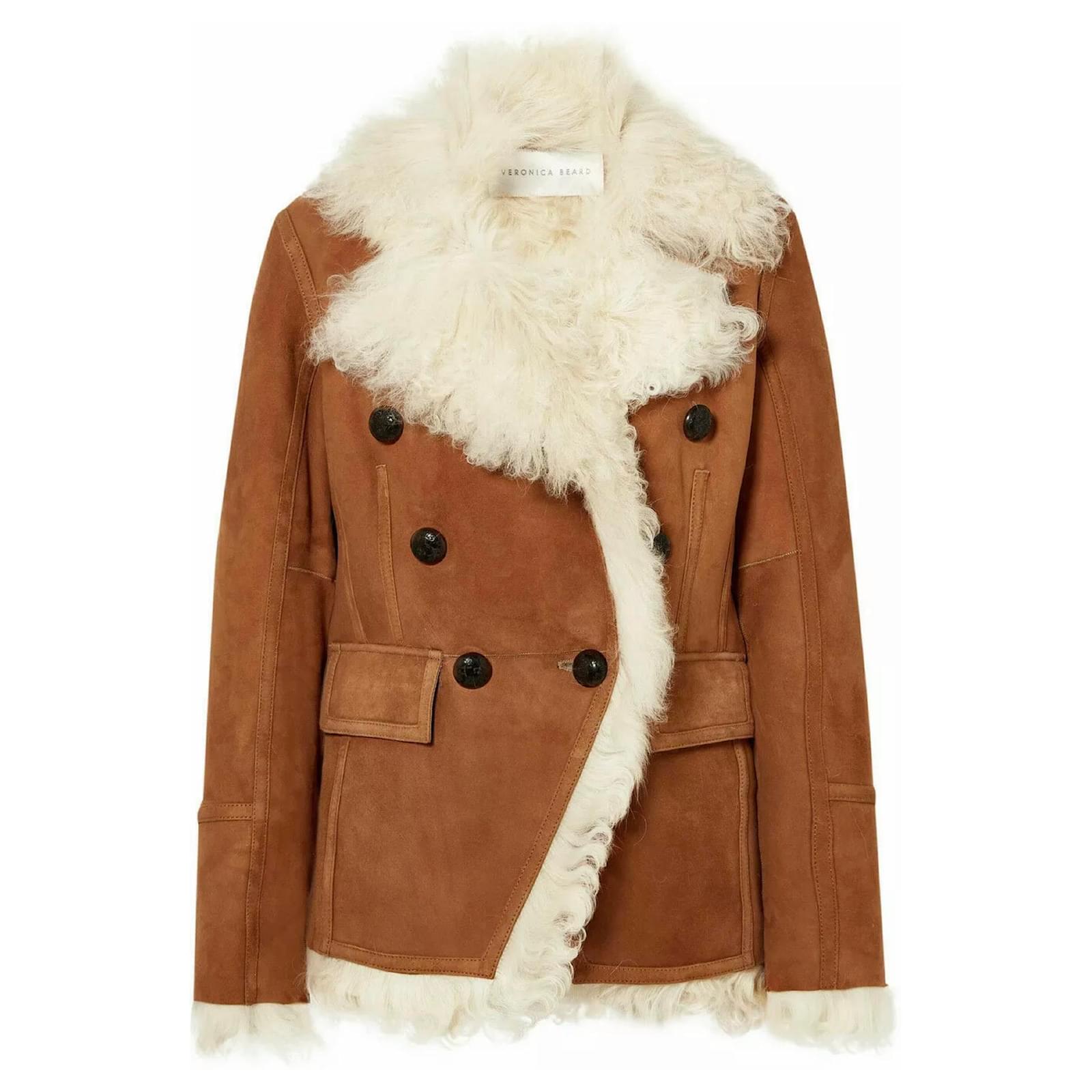 VERONICA BEARD Huntley Braun Leder Joli Closet