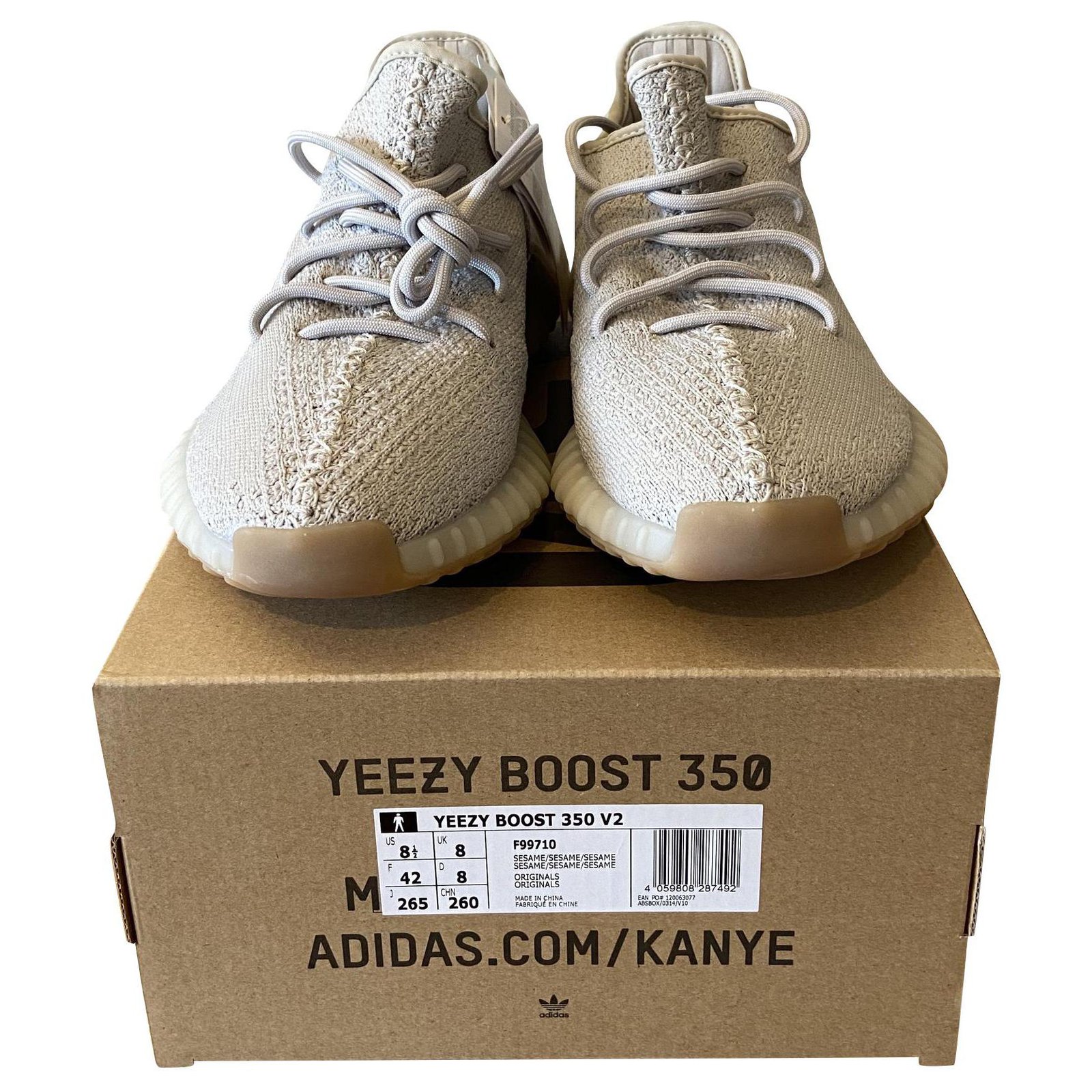 Adidas yeezy 350 v2 sesame - clearance herren schuhe