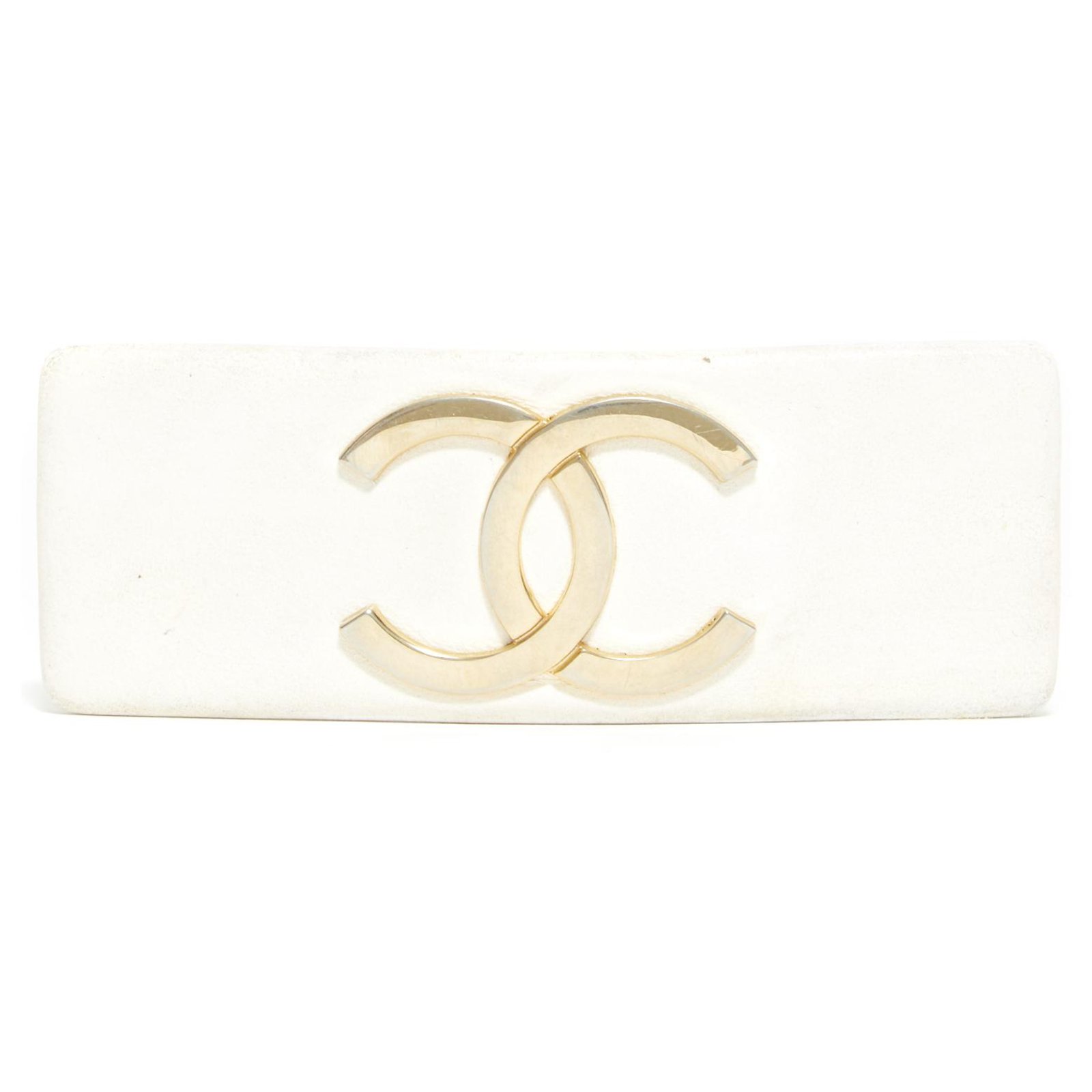Cc hair accessory Chanel Gold in Gold plated - 31001437