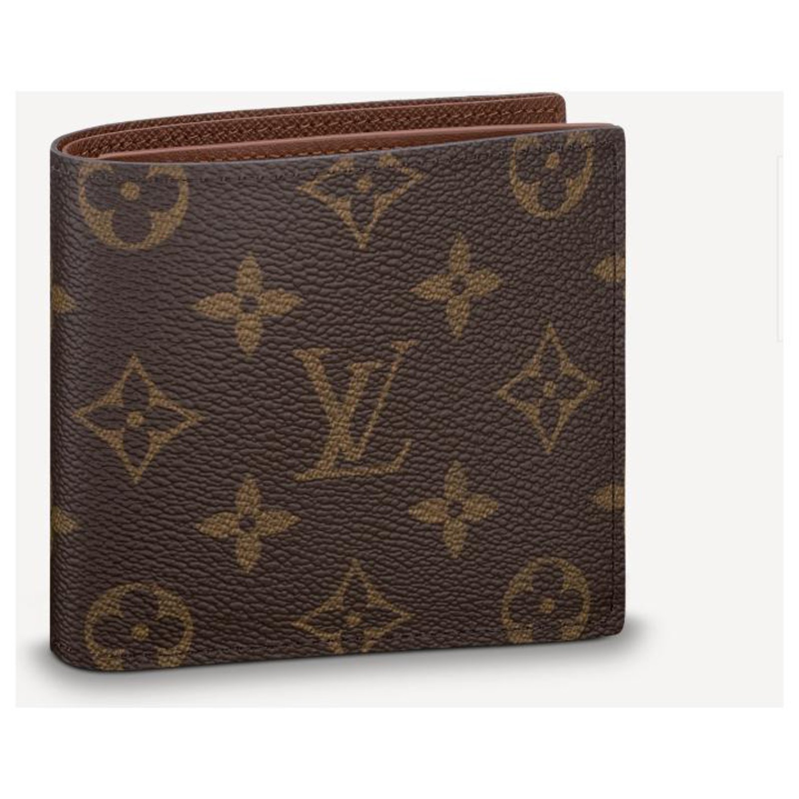 Louis Vuitton Portefeuille marco Brown Cloth ref.899193 - Joli Closet