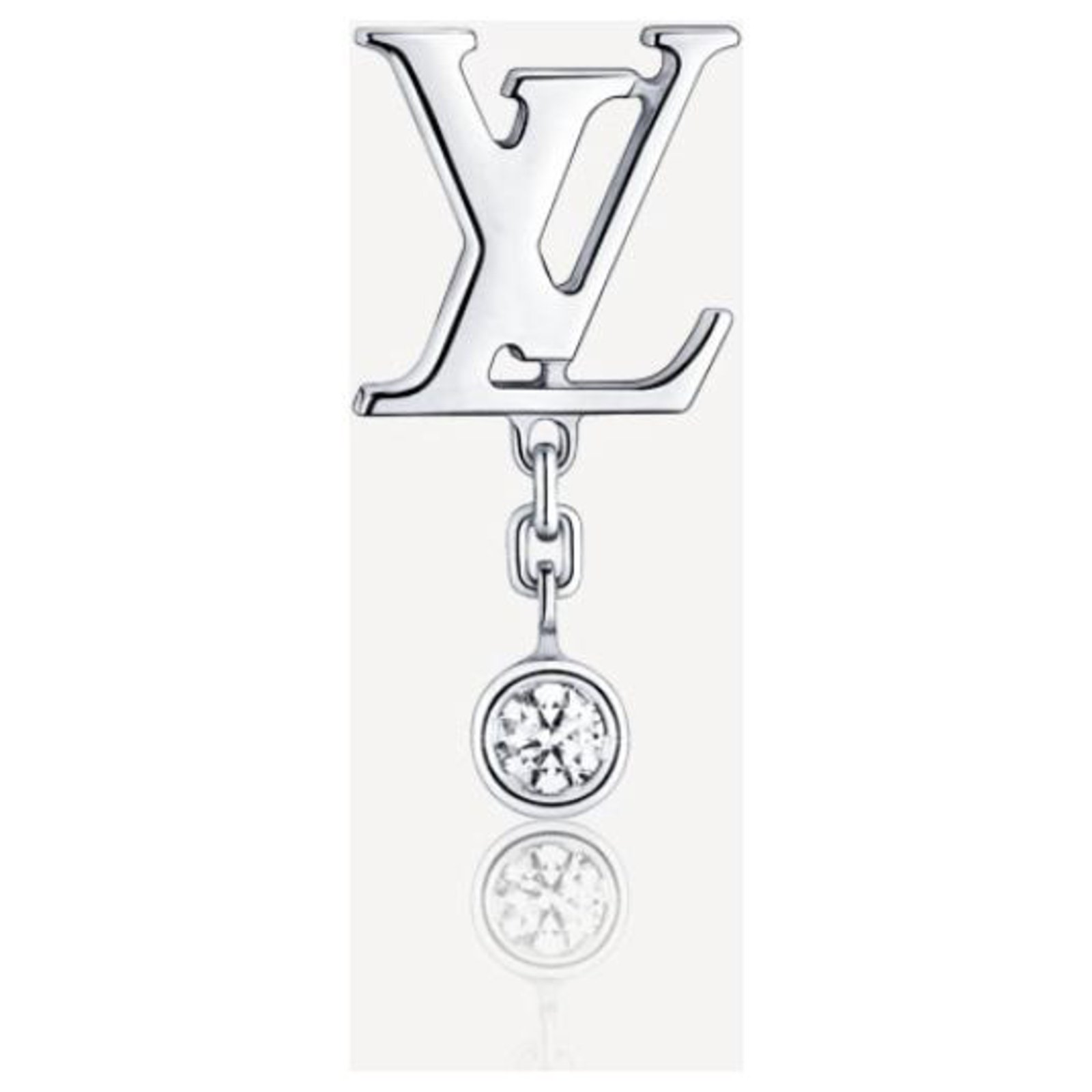 Louis Vuitton Puce Idile Blossom Lv Earrings White Gold mens accessories