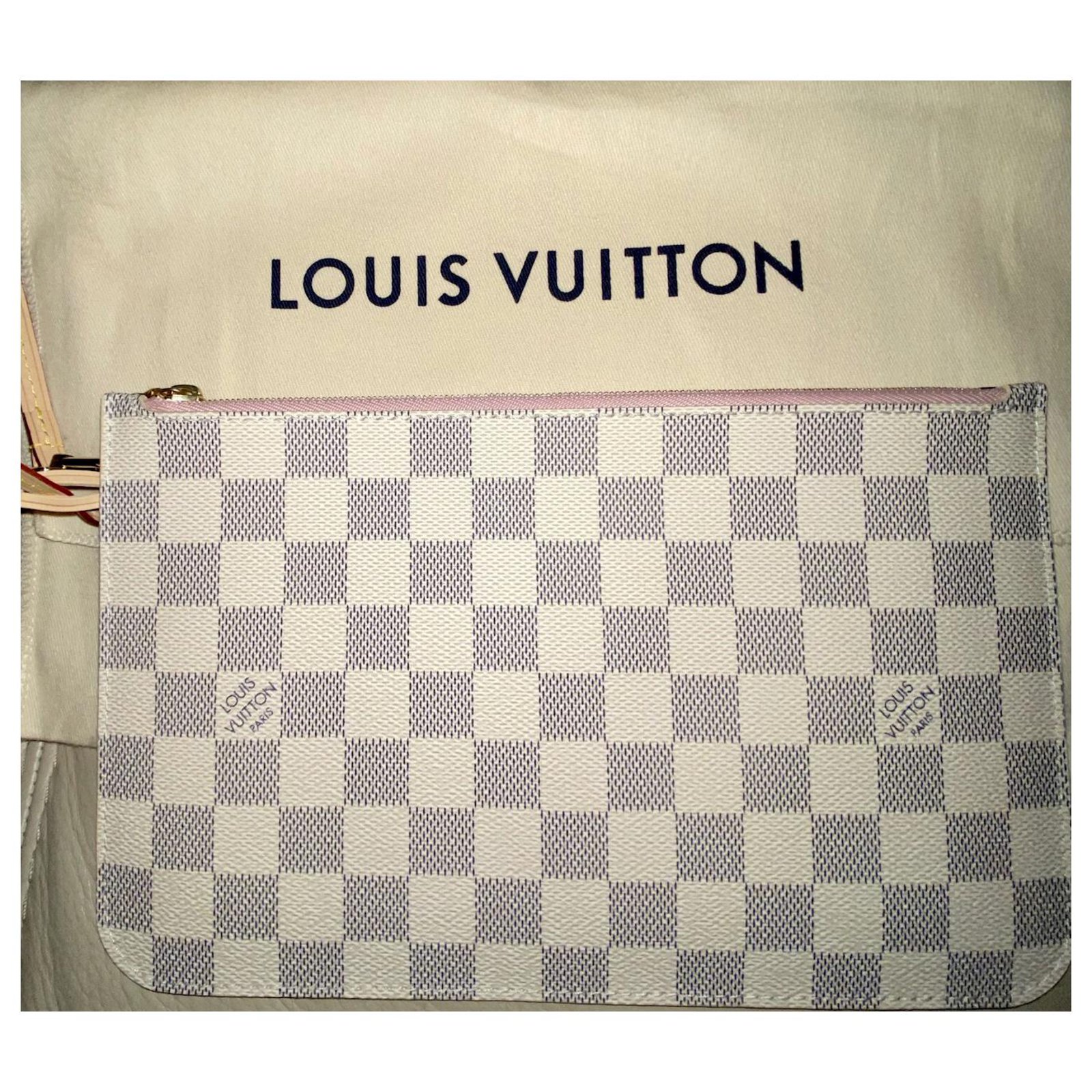 Louis Vuitton Neverfull GM Beige Damier Azur