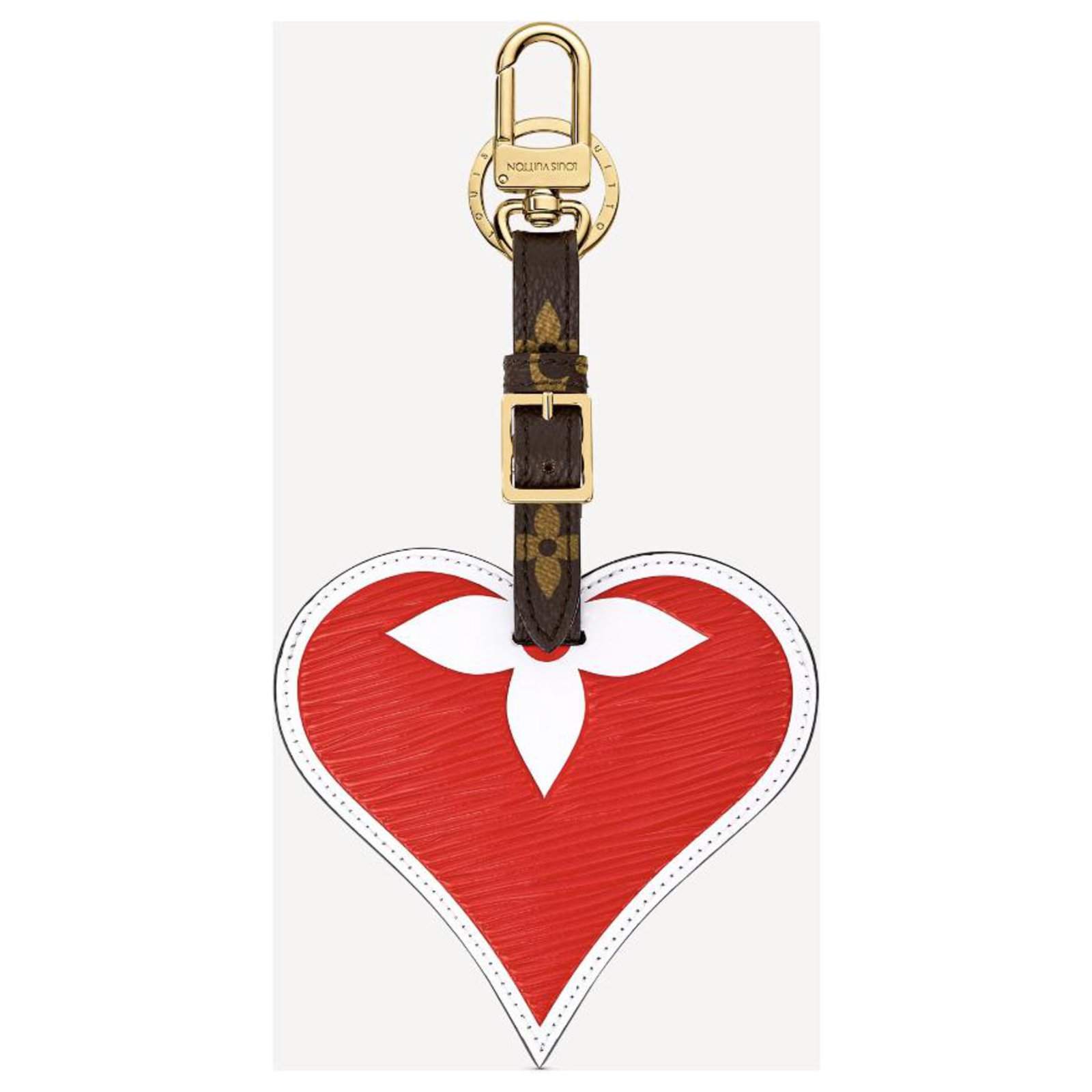Louis Vuitton LV heart bagcharm Multiple colors Leather ref.239242 - Joli  Closet