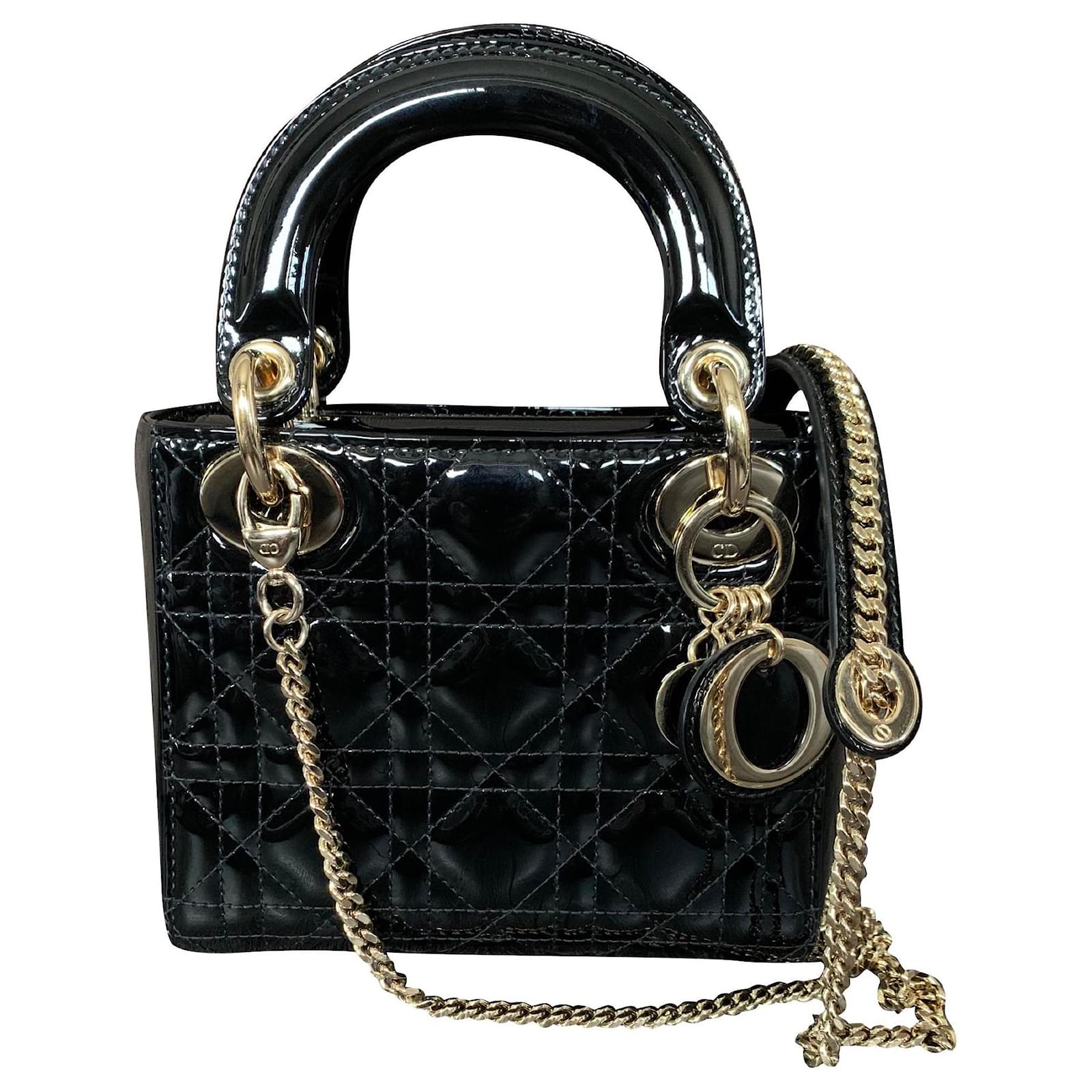 Dior mini lady dior Handbags Patent 