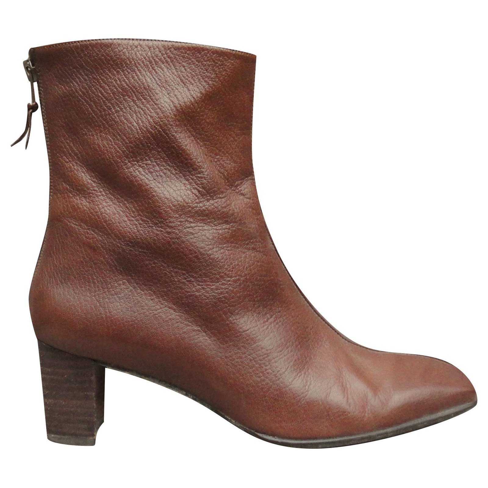 Light brown ankle clearance boots