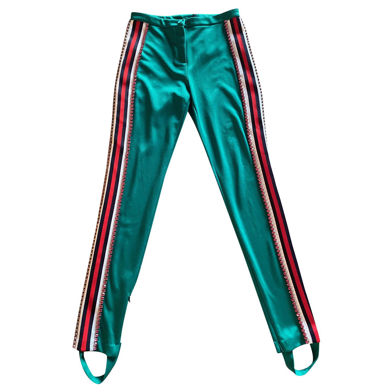 gucci red green leggings