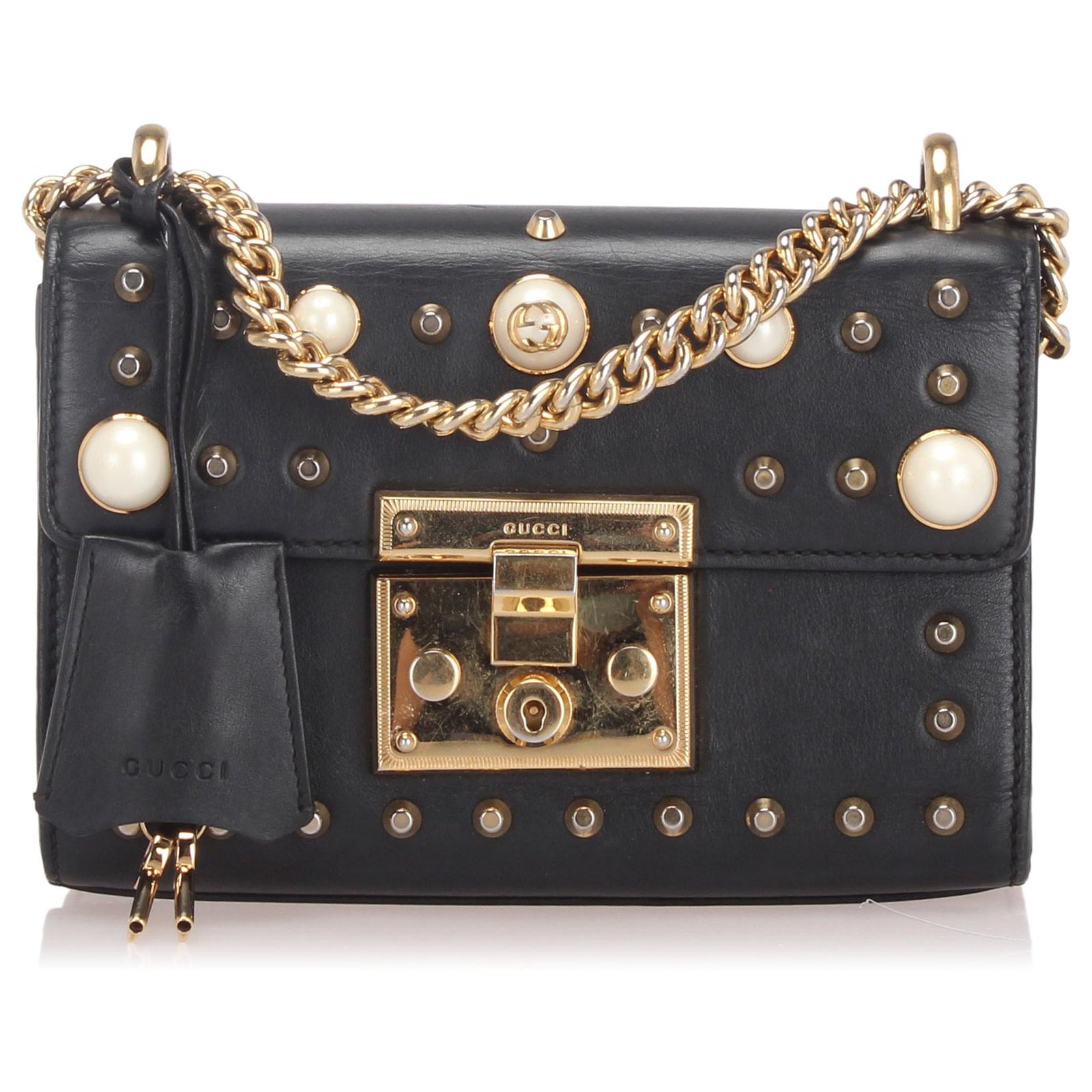 Gucci GG Supreme Monogram Padlock Shoulder Bag NEW - J'adore Fashion  Boutique