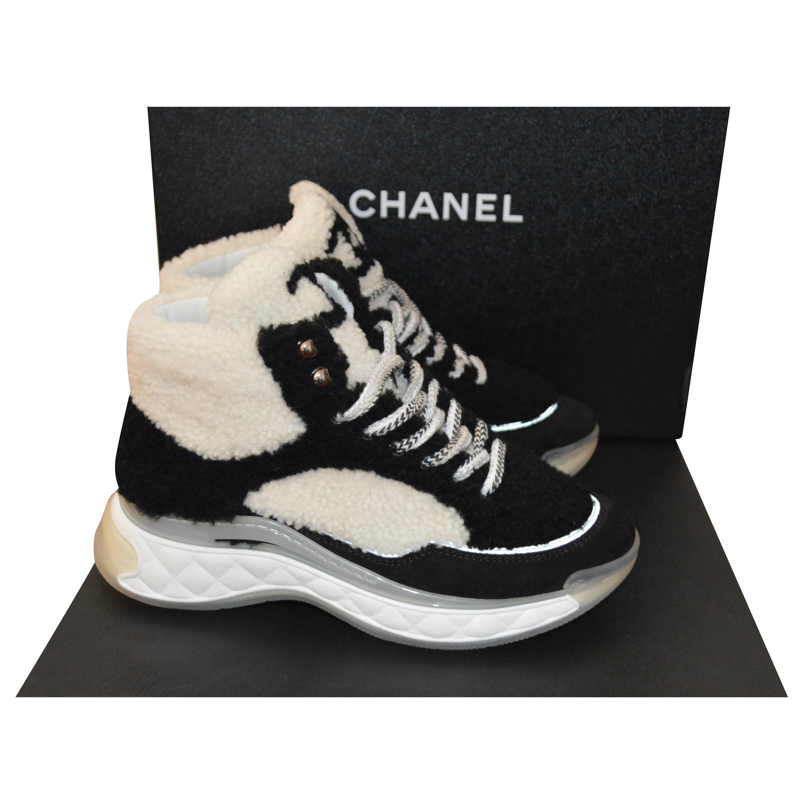 Chanel White Sneakers  Sneakers, White sneakers, Chanel sneakers