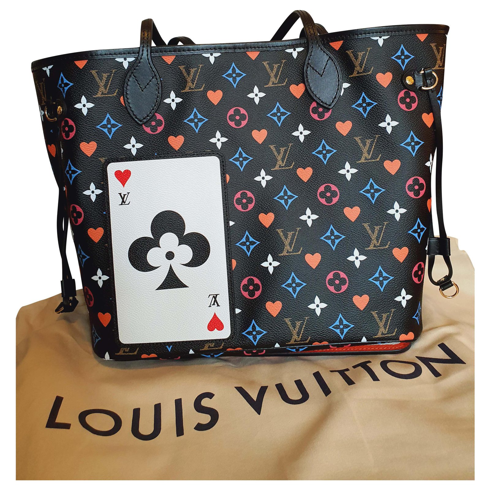 Louis Vuitton LV Neverfull Game ON Multiple colors Leather ref.236309 -  Joli Closet