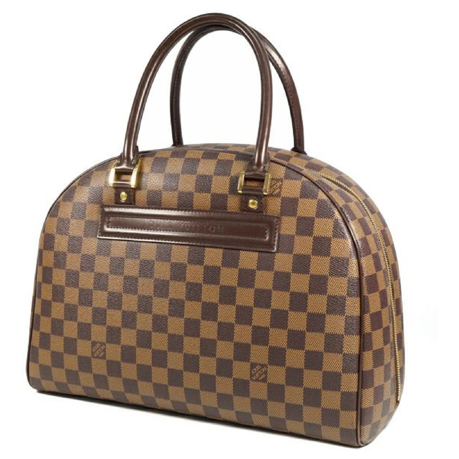 LOUIS VUITTON Nolita Damier Ebene Canvas Tote Bag