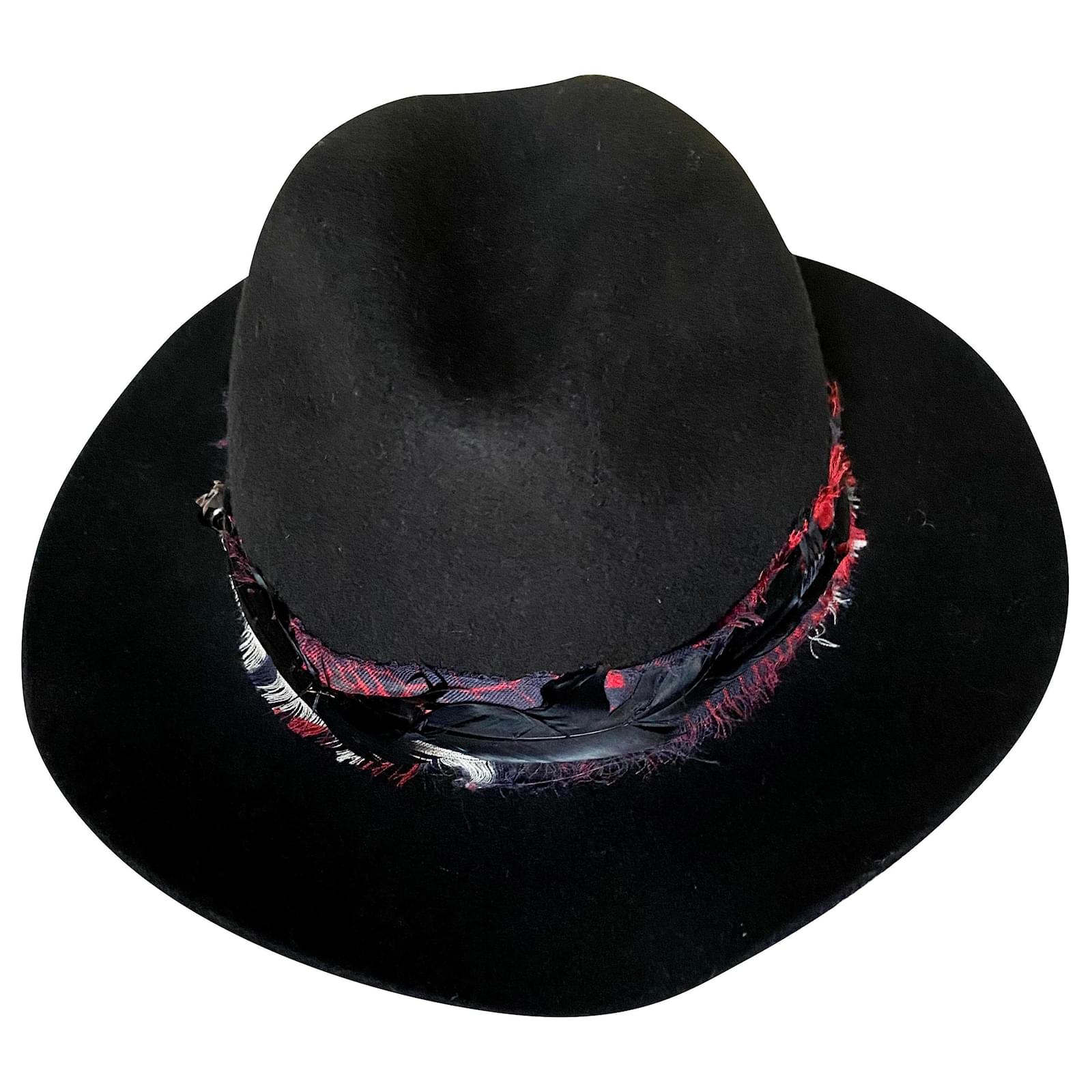 Zadig \u0026 Voltaire cappello di feltro nero zadig e voltaire Lana ref.240704 -  Joli Closet