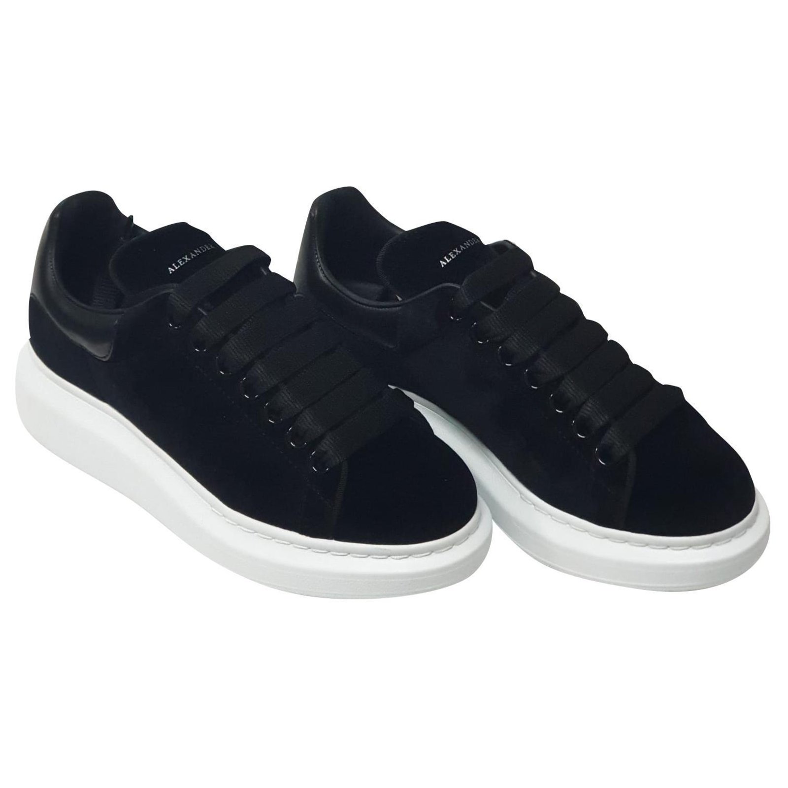 alexander mcqueen black velvet