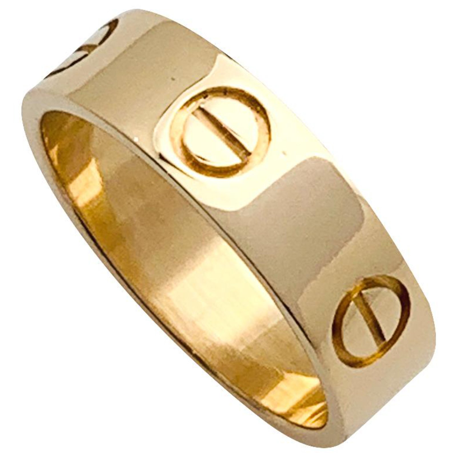 cartier love gold ring