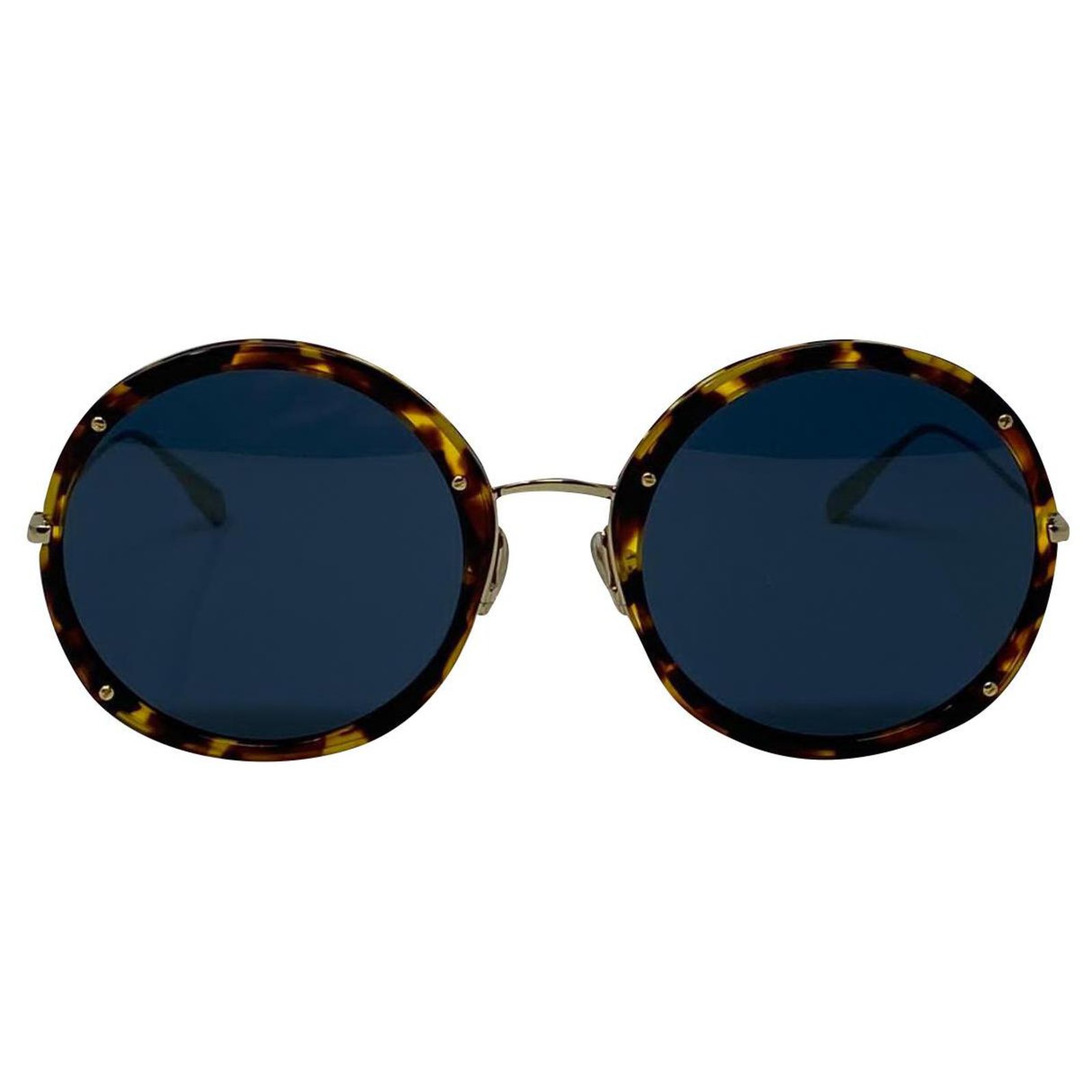 Christian Dior Dior Hypnotic 2 Round Sunglasses  Brown Sunglasses  Accessories  CHR174492  The RealReal