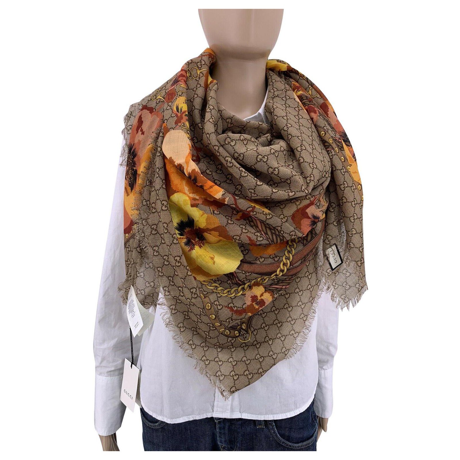 gucci scarf 140x140
