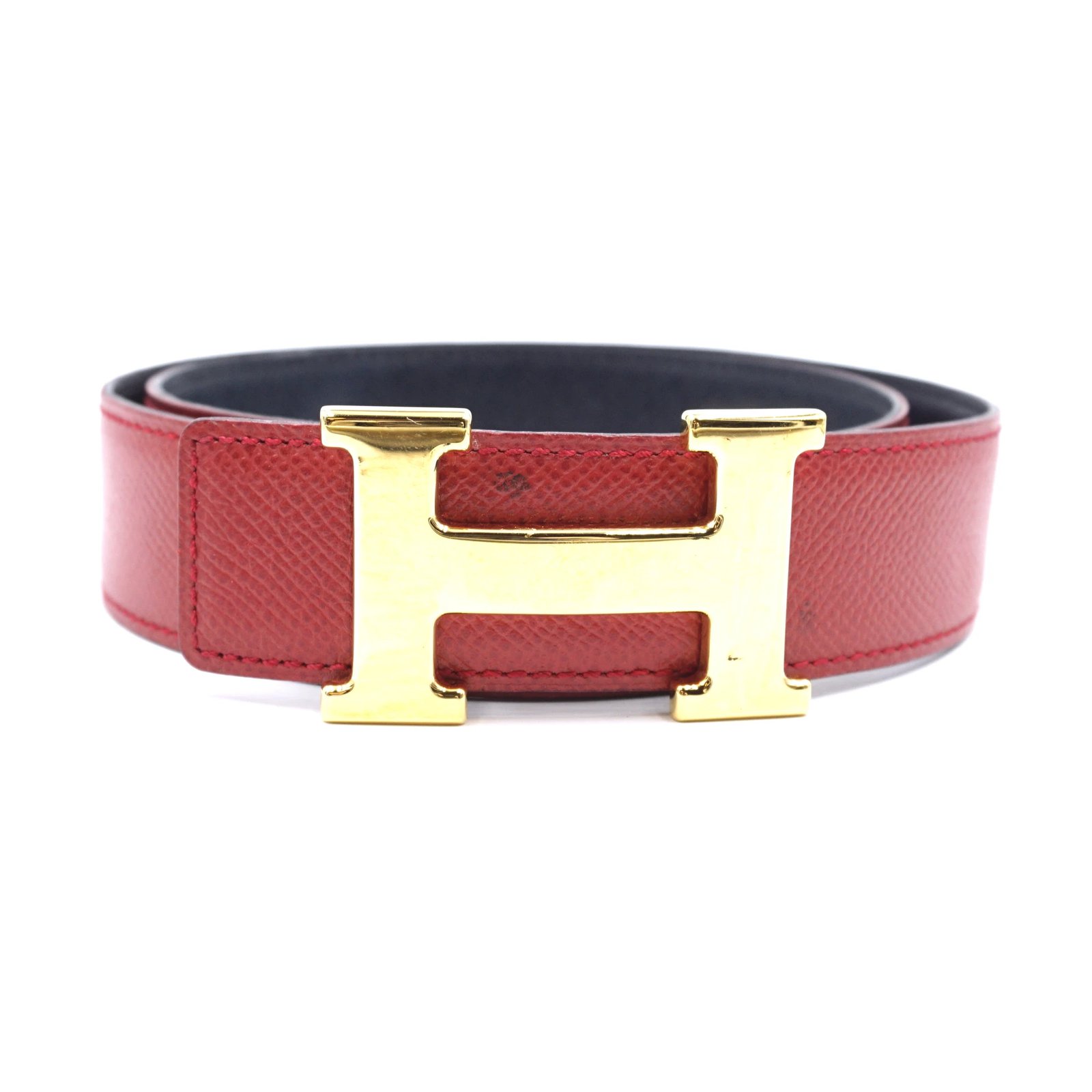 red h belt
