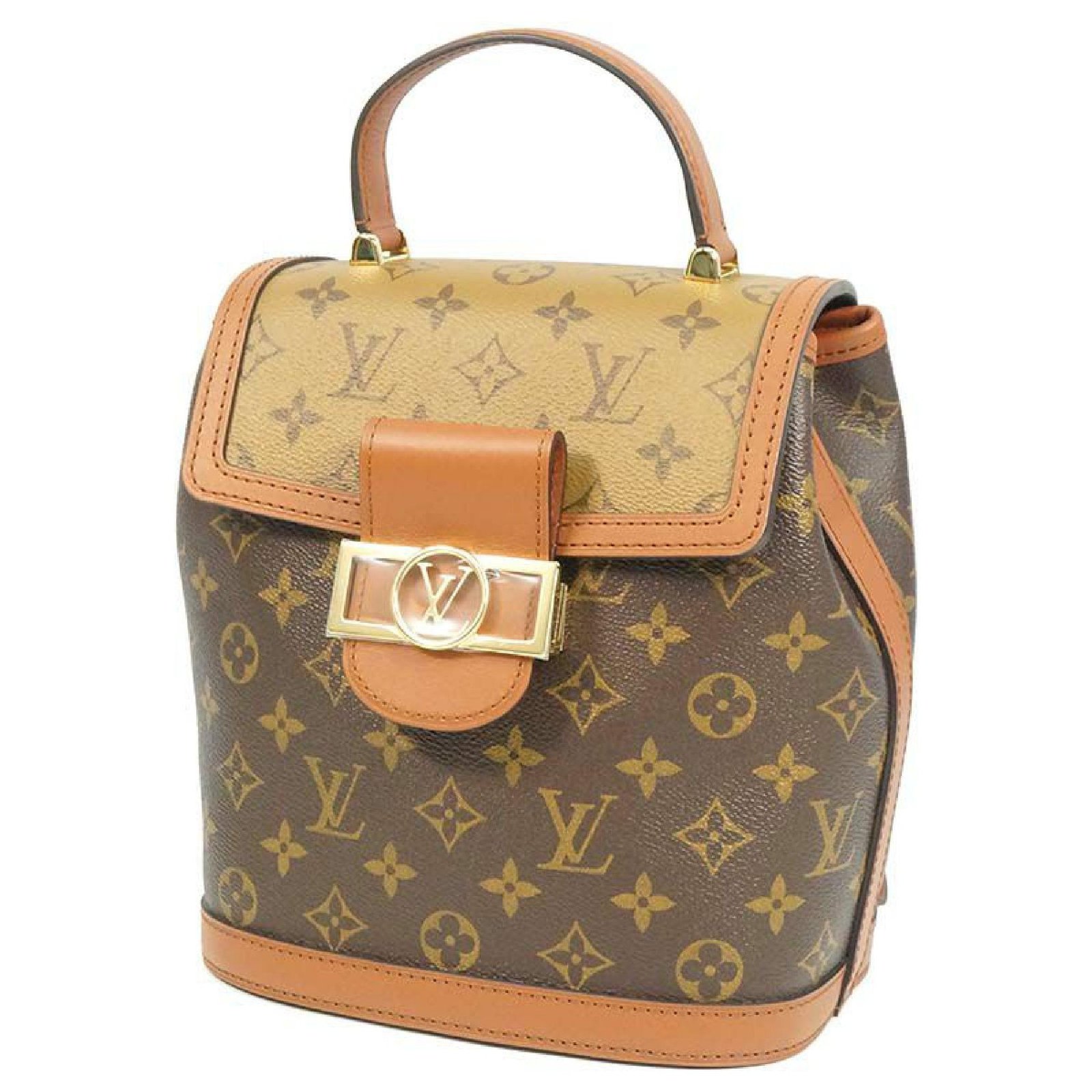 LOUIS VUITTON Dauphine Backpack Womens ruck sack Daypack M45142