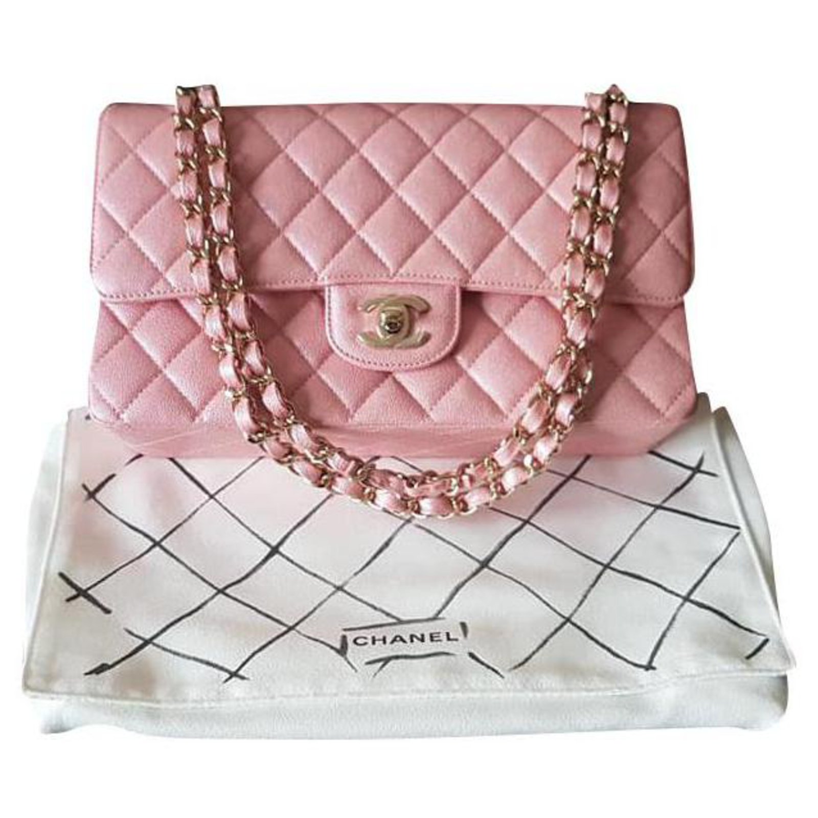 chanel handbags pink new