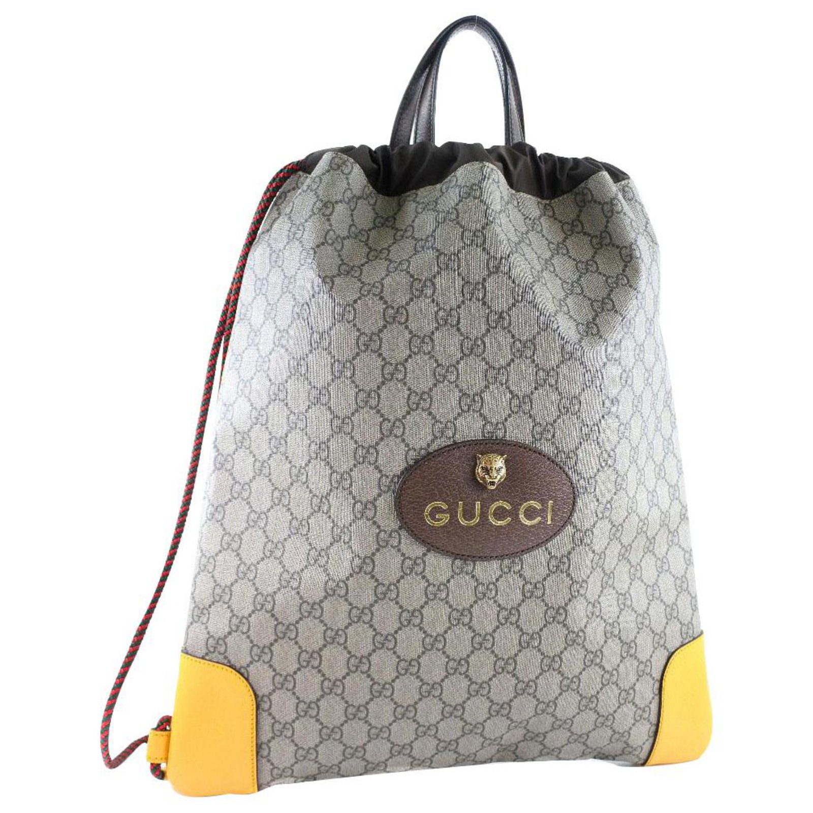 Gucci backpack Grey Cloth ref.243865 - Joli Closet