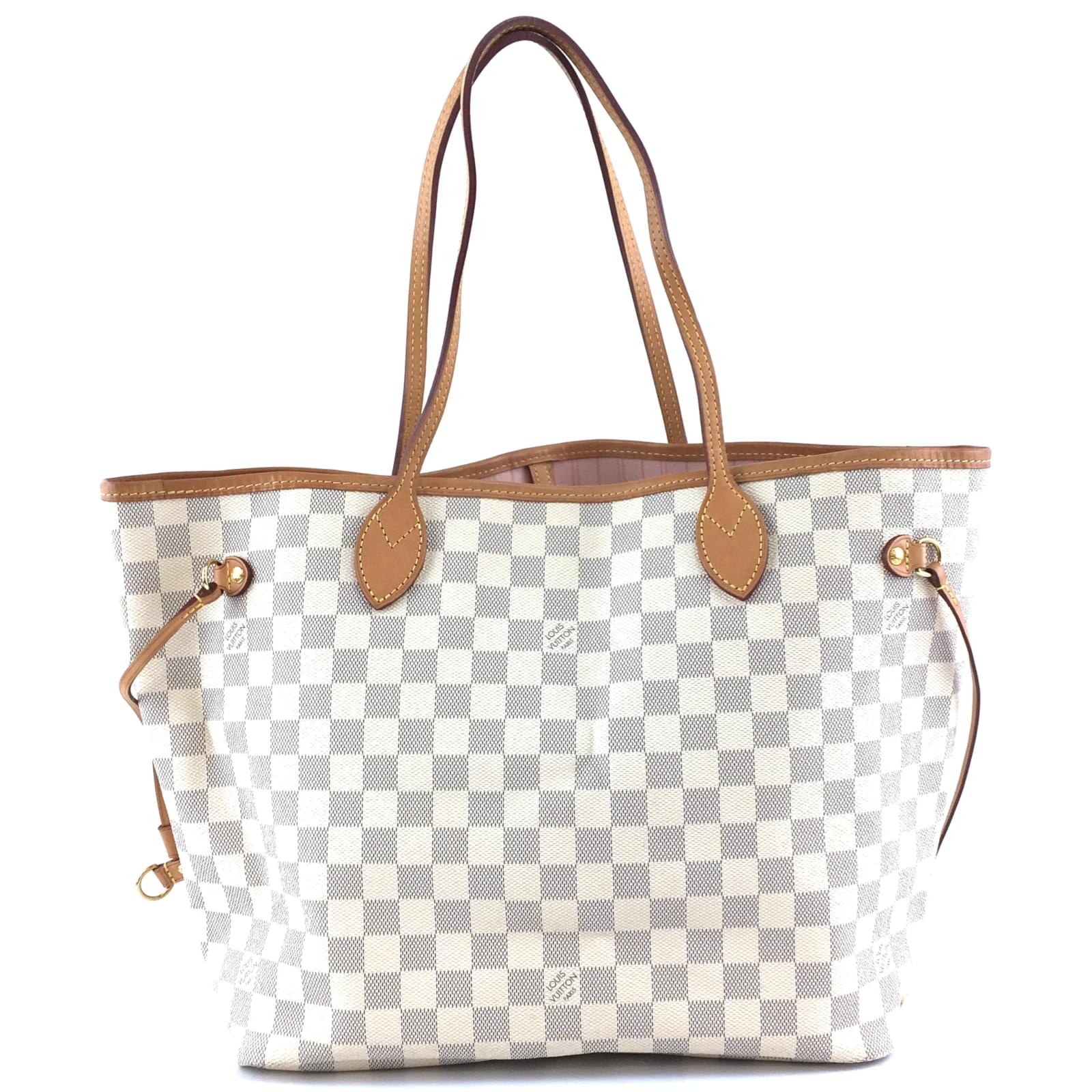neverfull mm damier azur