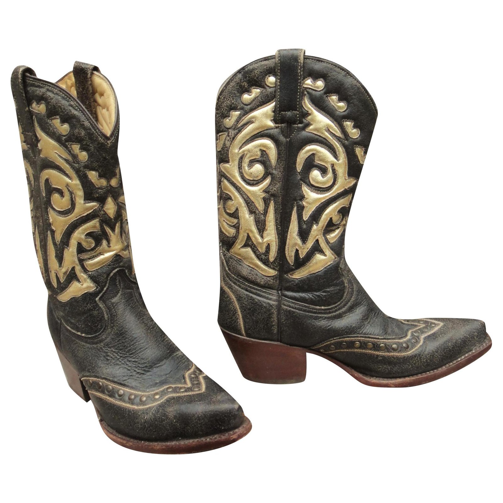 Mexicana p boots 37 Dark grey Leather ref.244297 - Joli Closet