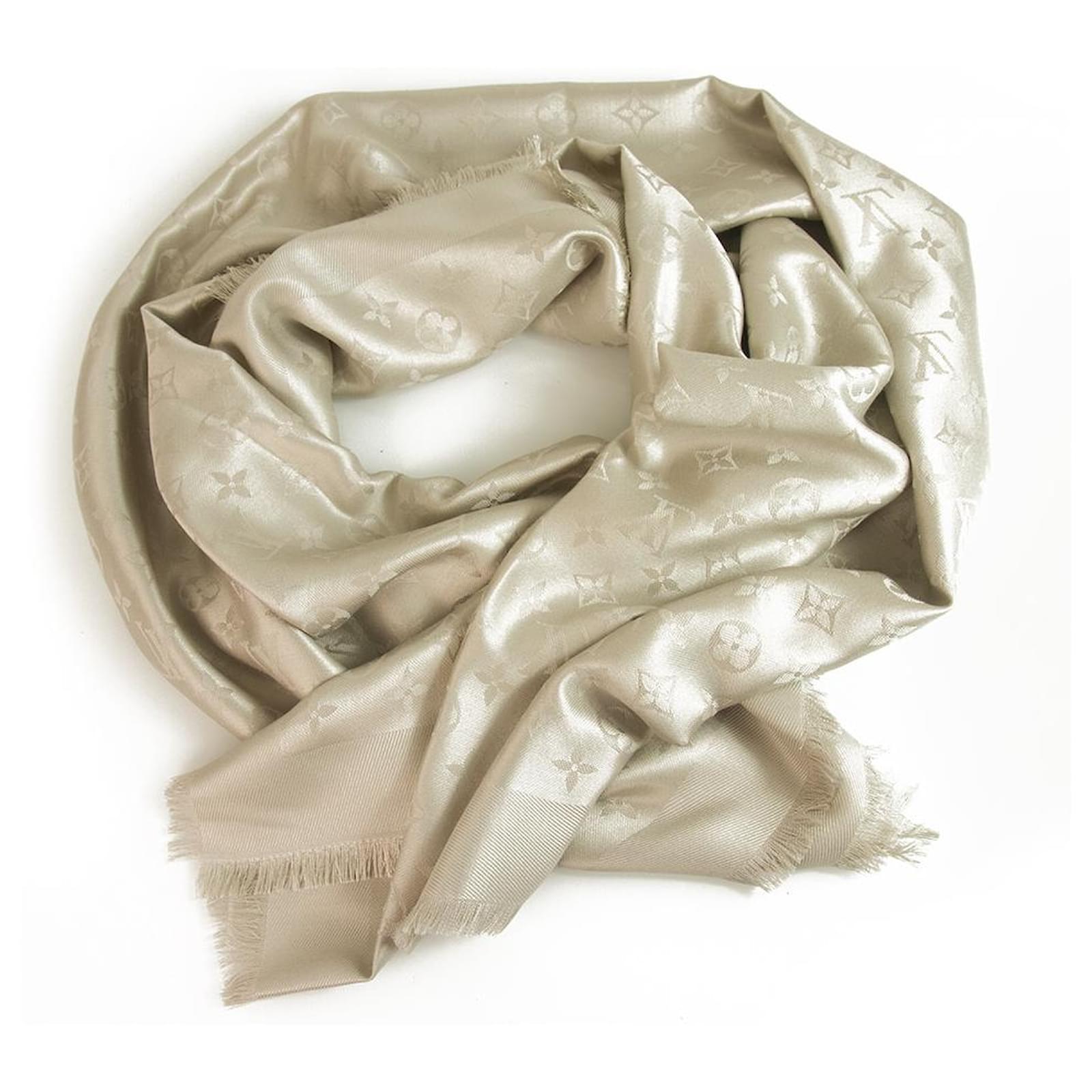 Foulard Homme Lorenzo Cana - 89% Coton 11% Soie - Jacquard Noir - 55x180 Cm - Printemps/été