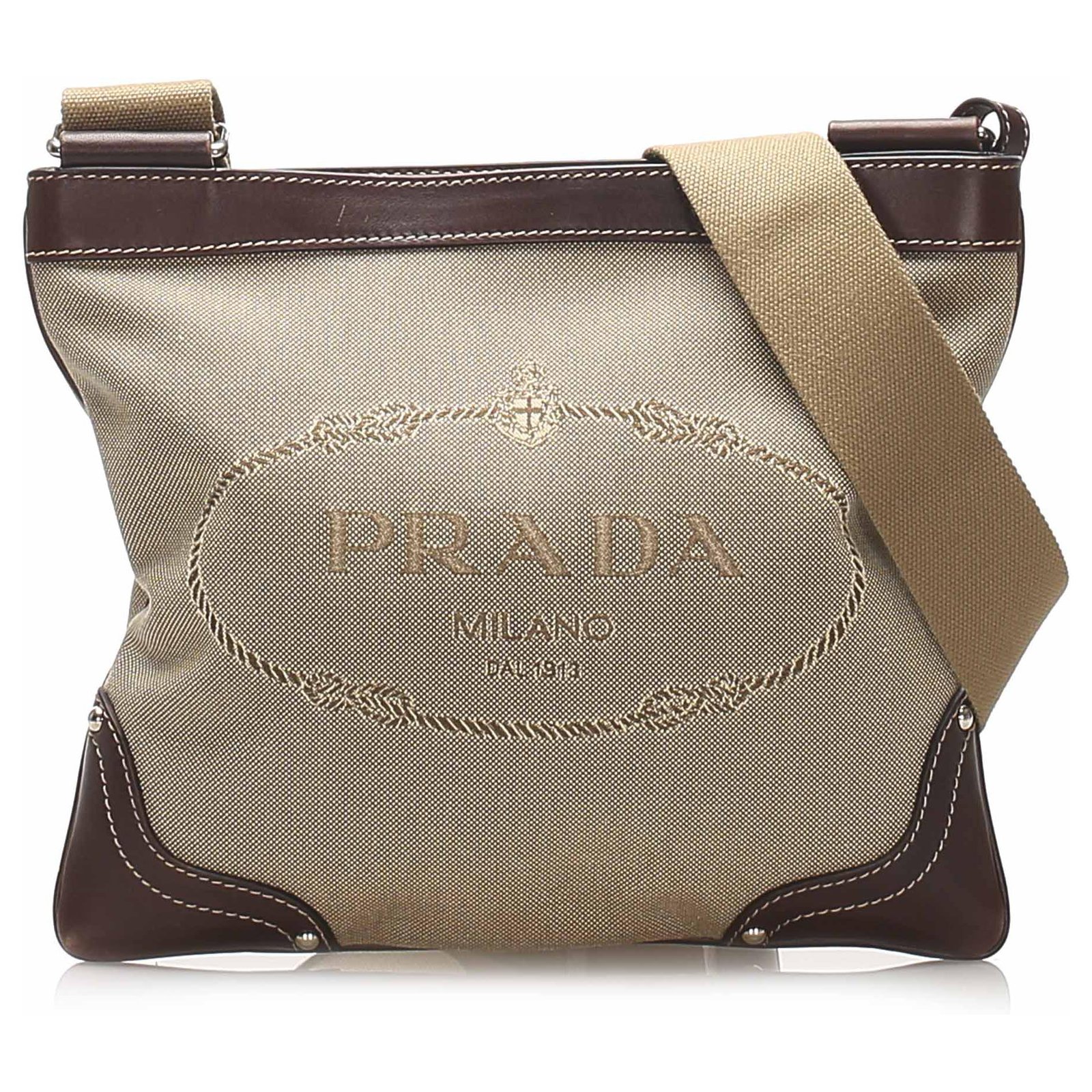 prada canvas crossbody bag