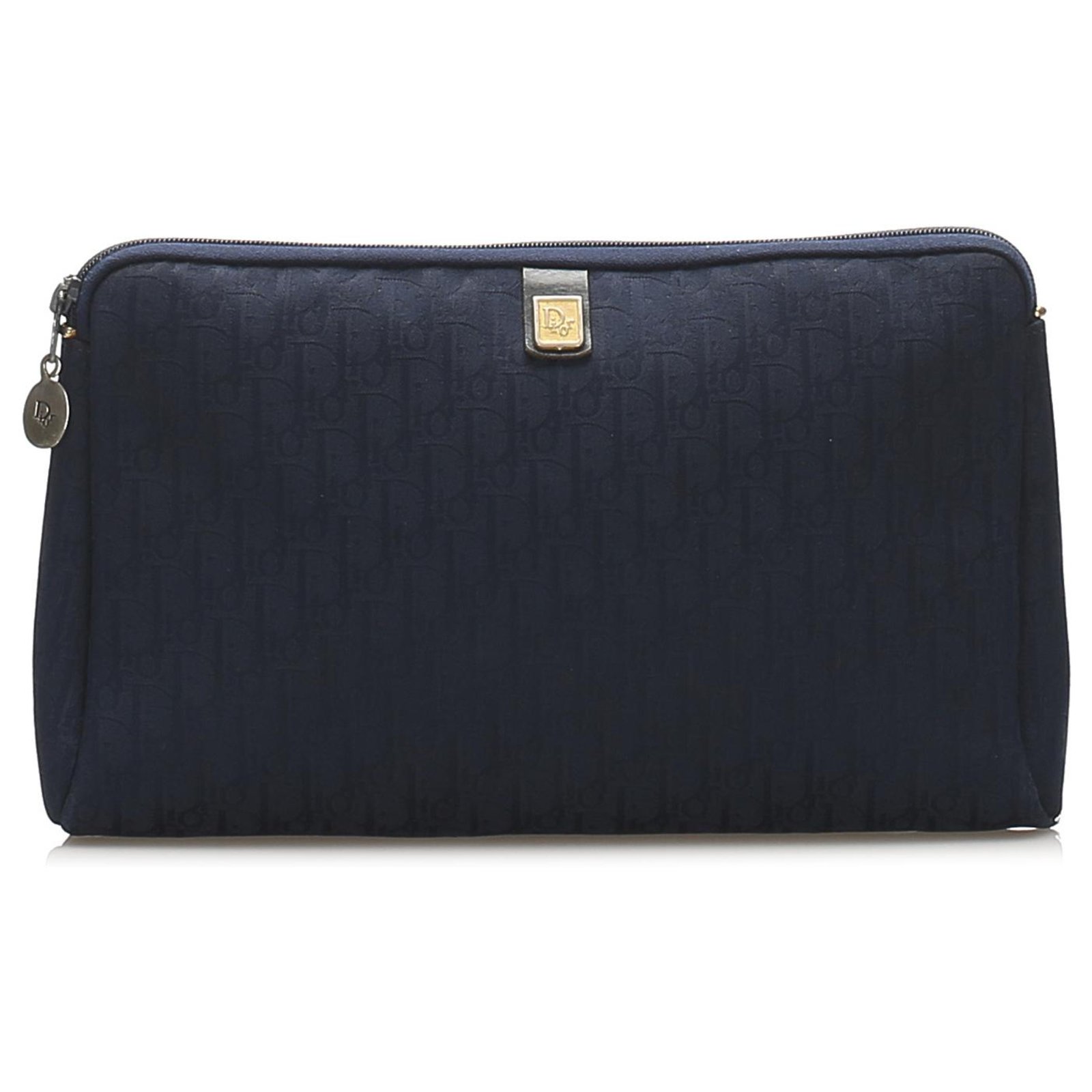 Dior oblique canvas clearance clutch