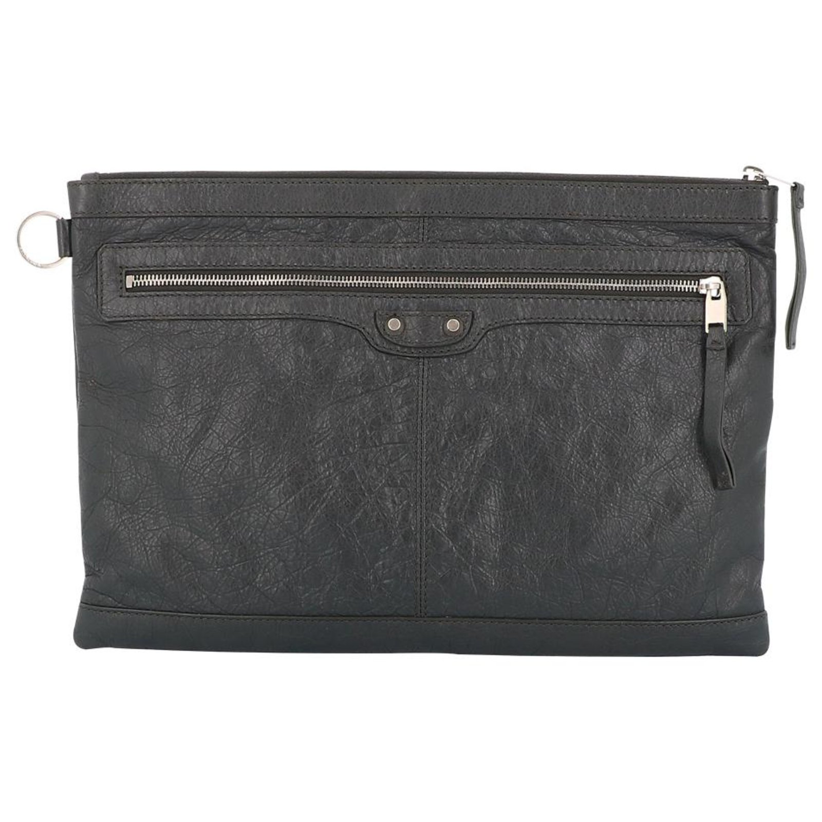 Balenciaga Clutch bag Black Leather ref.245426 - Joli Closet