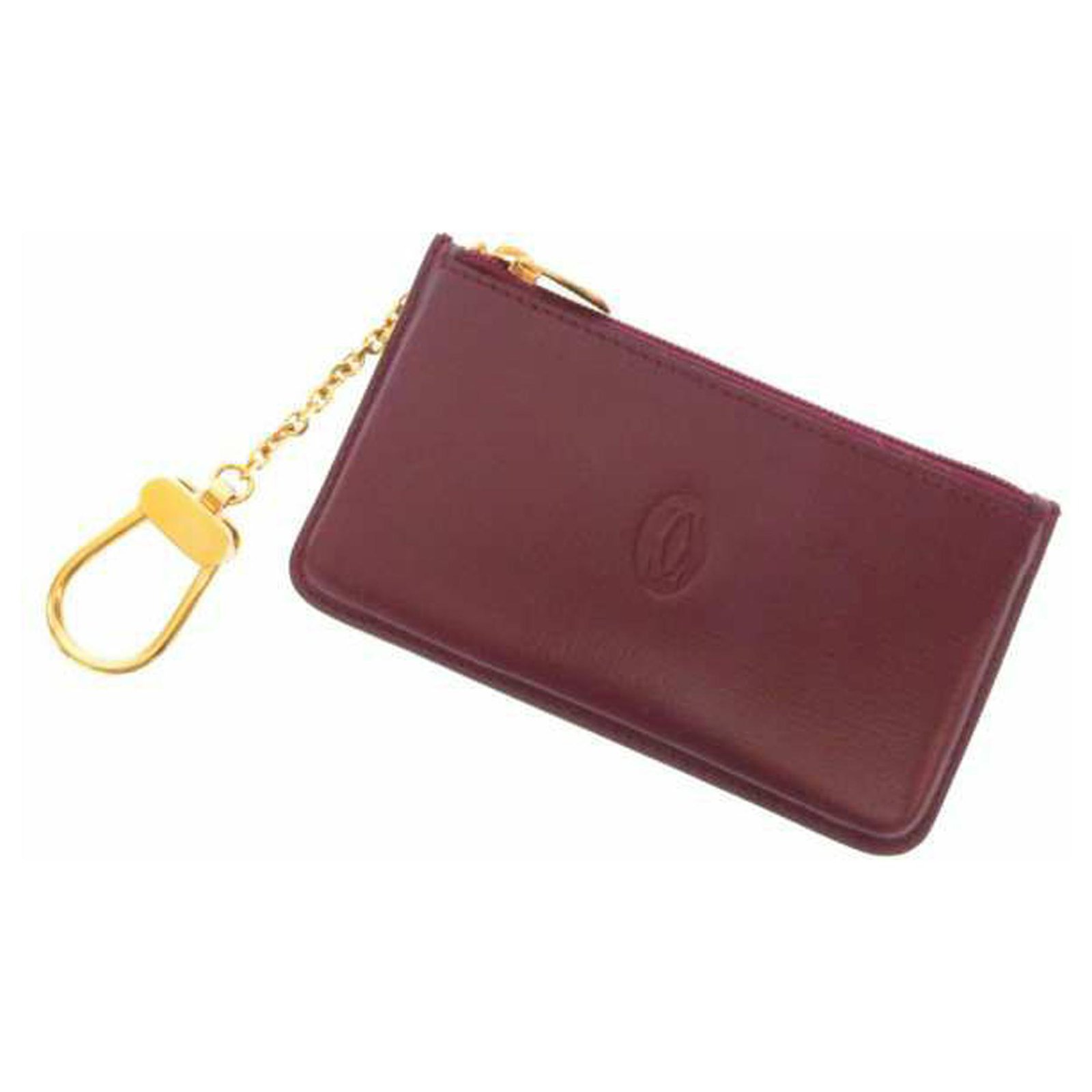 cartier leather coin purse