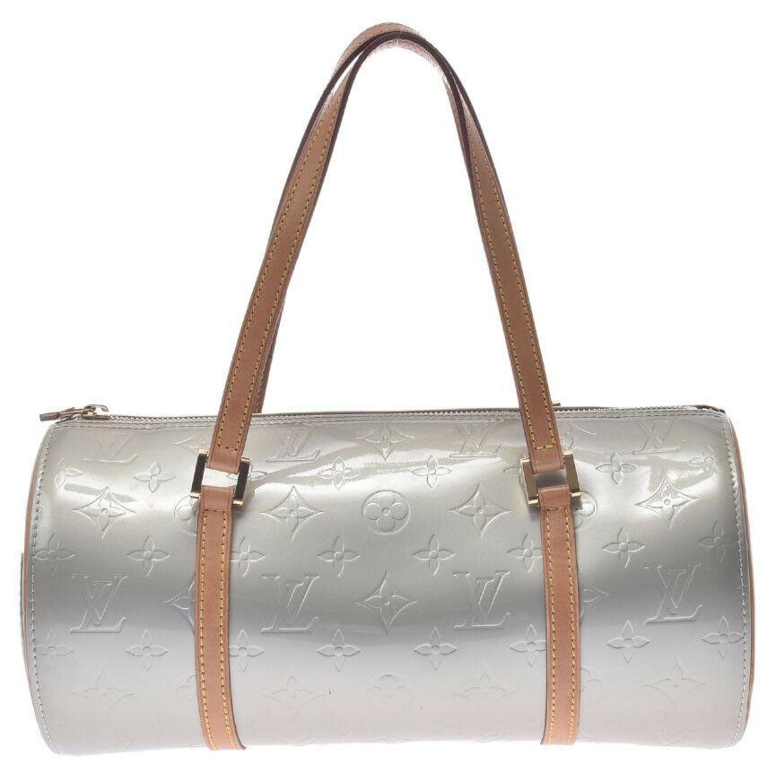 Louis Vuitton Papillon Grey Patent leather ref.245768 - Joli Closet