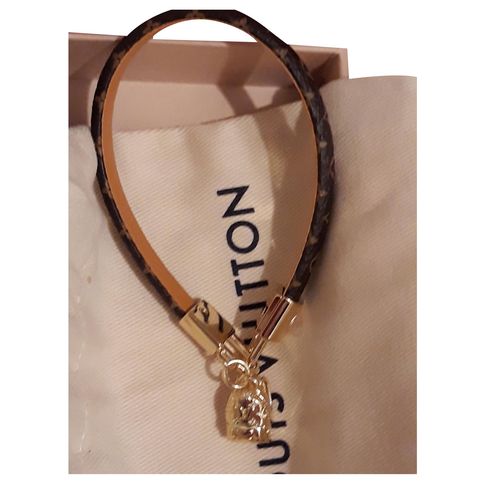 brown lv bracelet