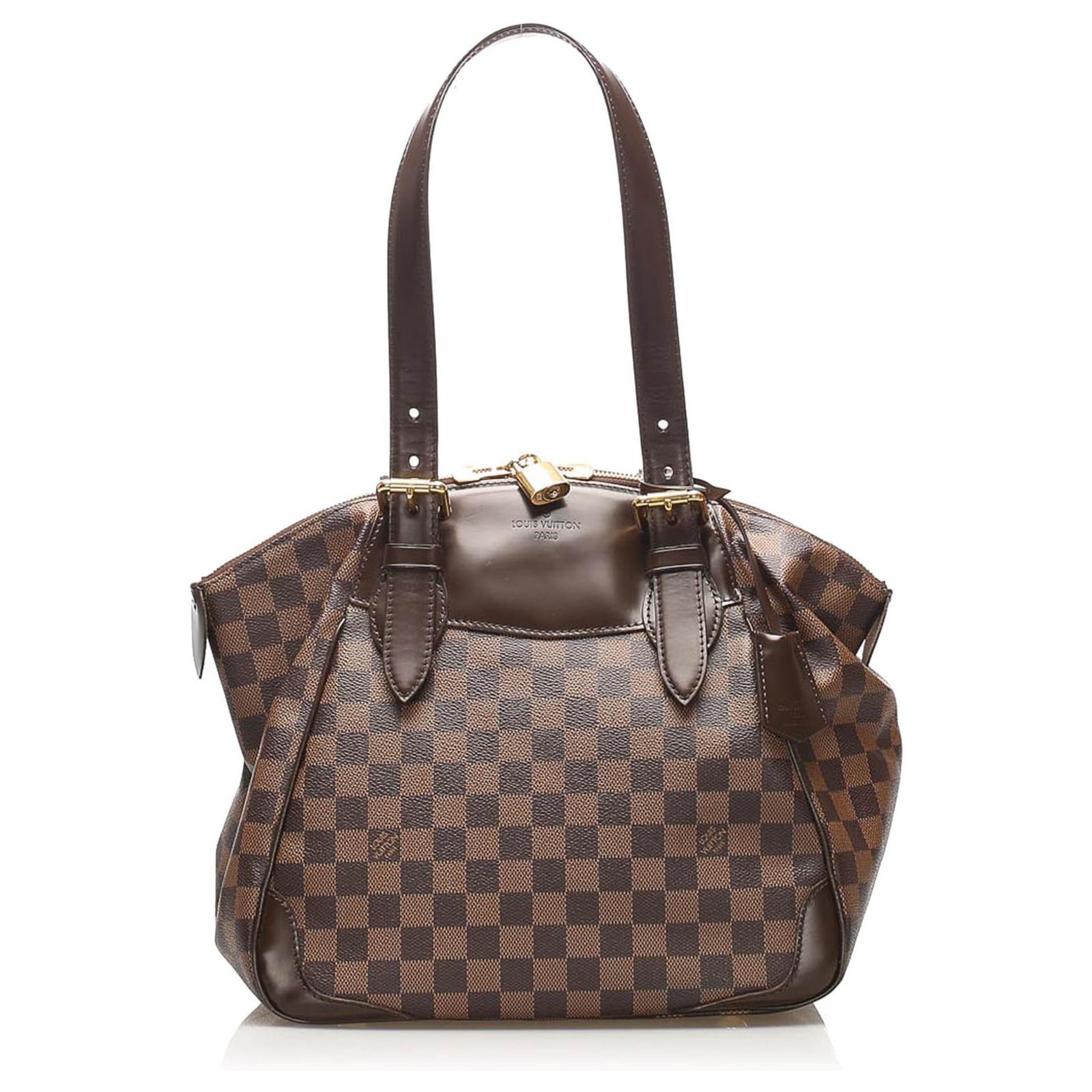 LOUIS VUITTON Damier Ebene Verona MM - The Purse Ladies