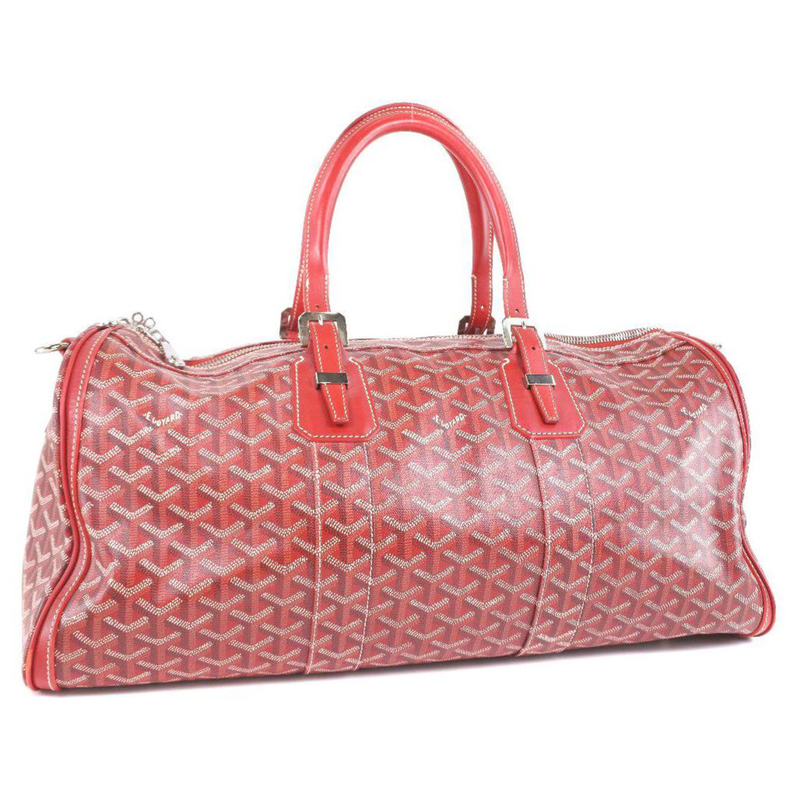 Goyard Handbag Red Leather ref.246751 - Joli Closet