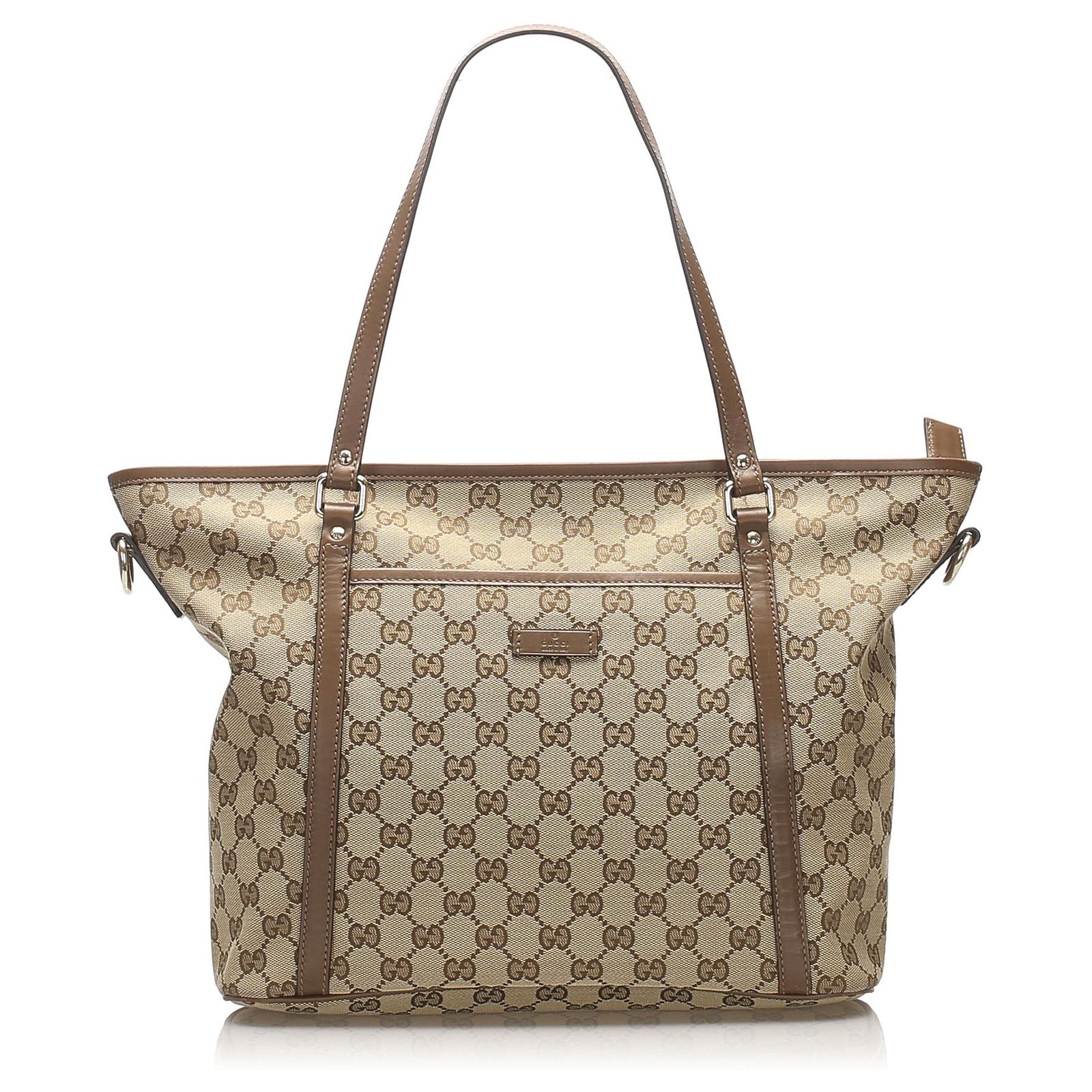 gg supreme canvas tote