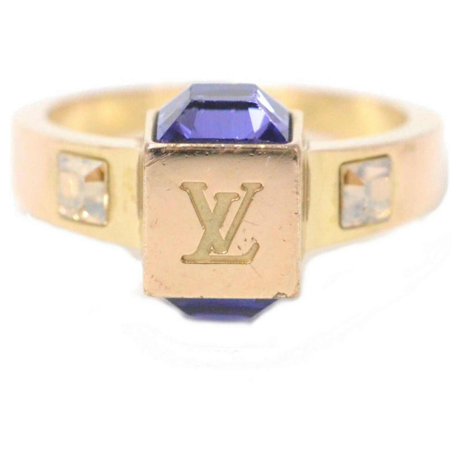 Louis Vuitton] Louis Vuitton Anillo de amplitud / anillo PT950