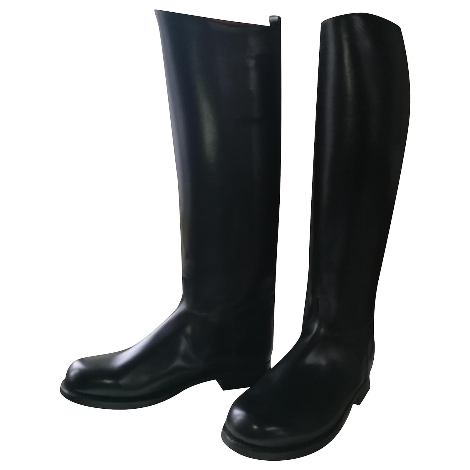 JM Weston FRANCAIS Cuir Noir ref.248415 Joli Closet