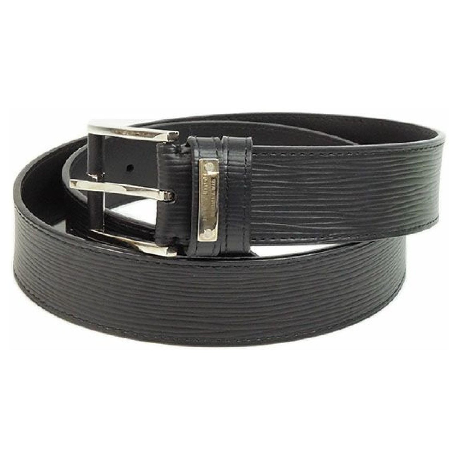 Cinturones Louis vuitton Negro talla 95 cm de en Cuero - 20810420