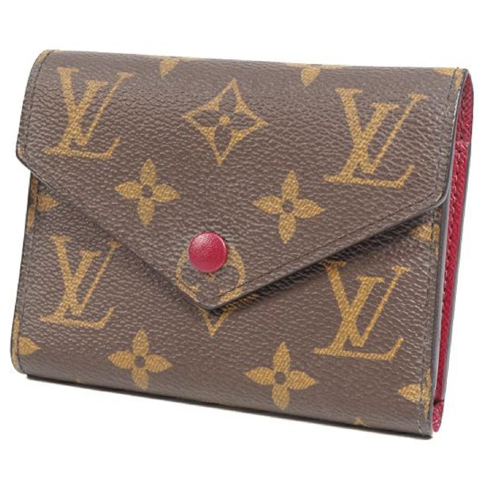 Louis Vuitton Porto Fouille Victorine Compact Wallet 14145 Fuchsia Ladies  Monogram Canvas Tri-fold Wallet M41938 LOUIS VUITTON Used – 銀蔵オンライン