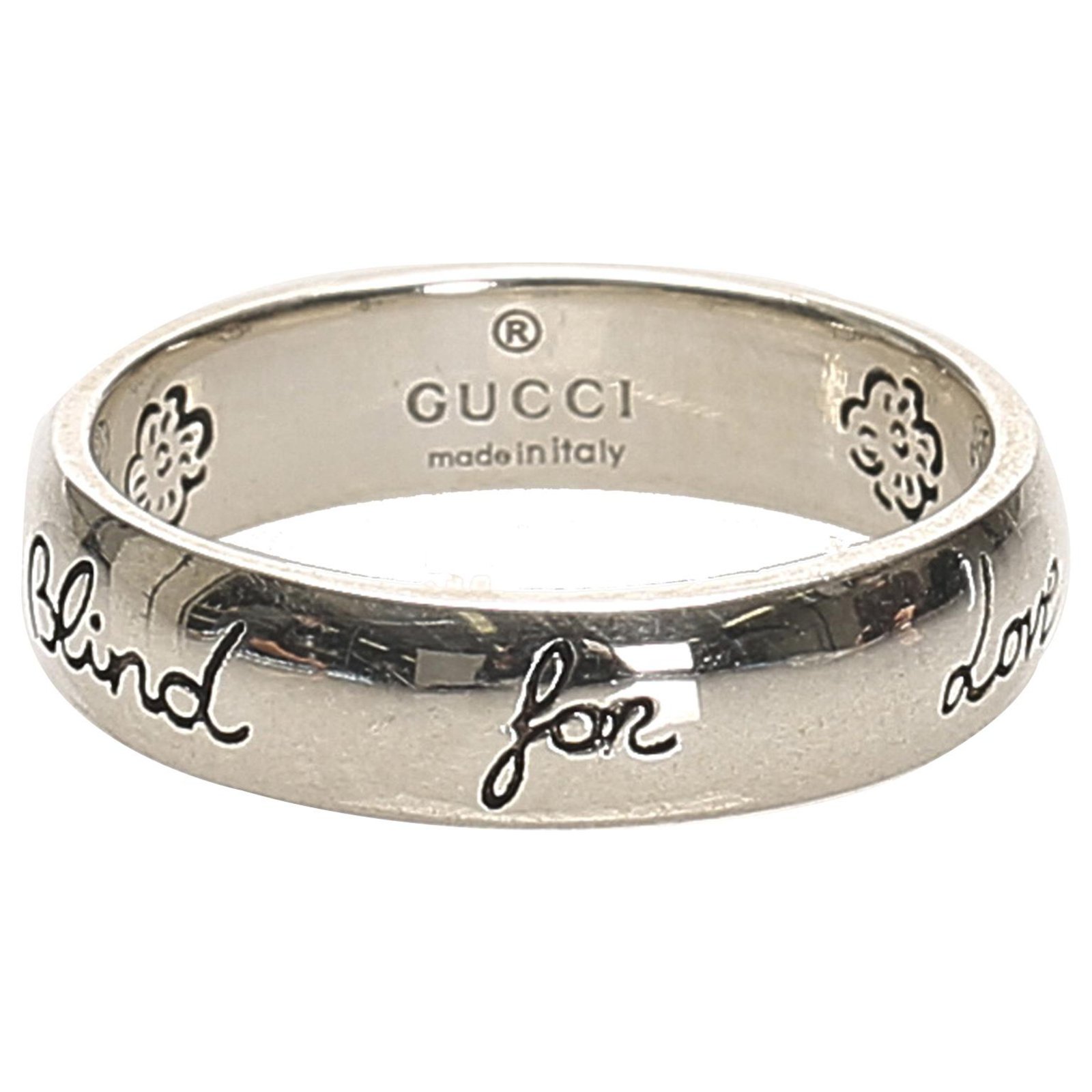 gucci silver icon ring