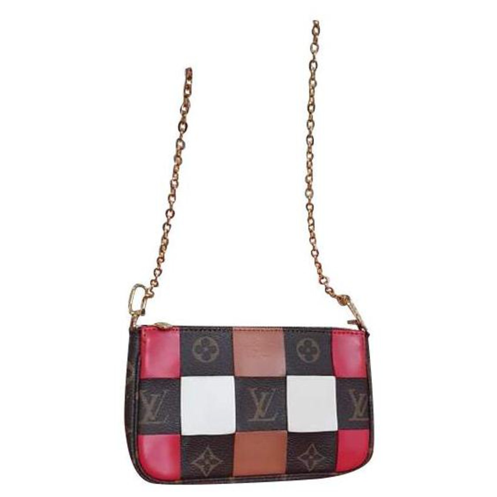The Louis Vuitton, Red ,White & Brown