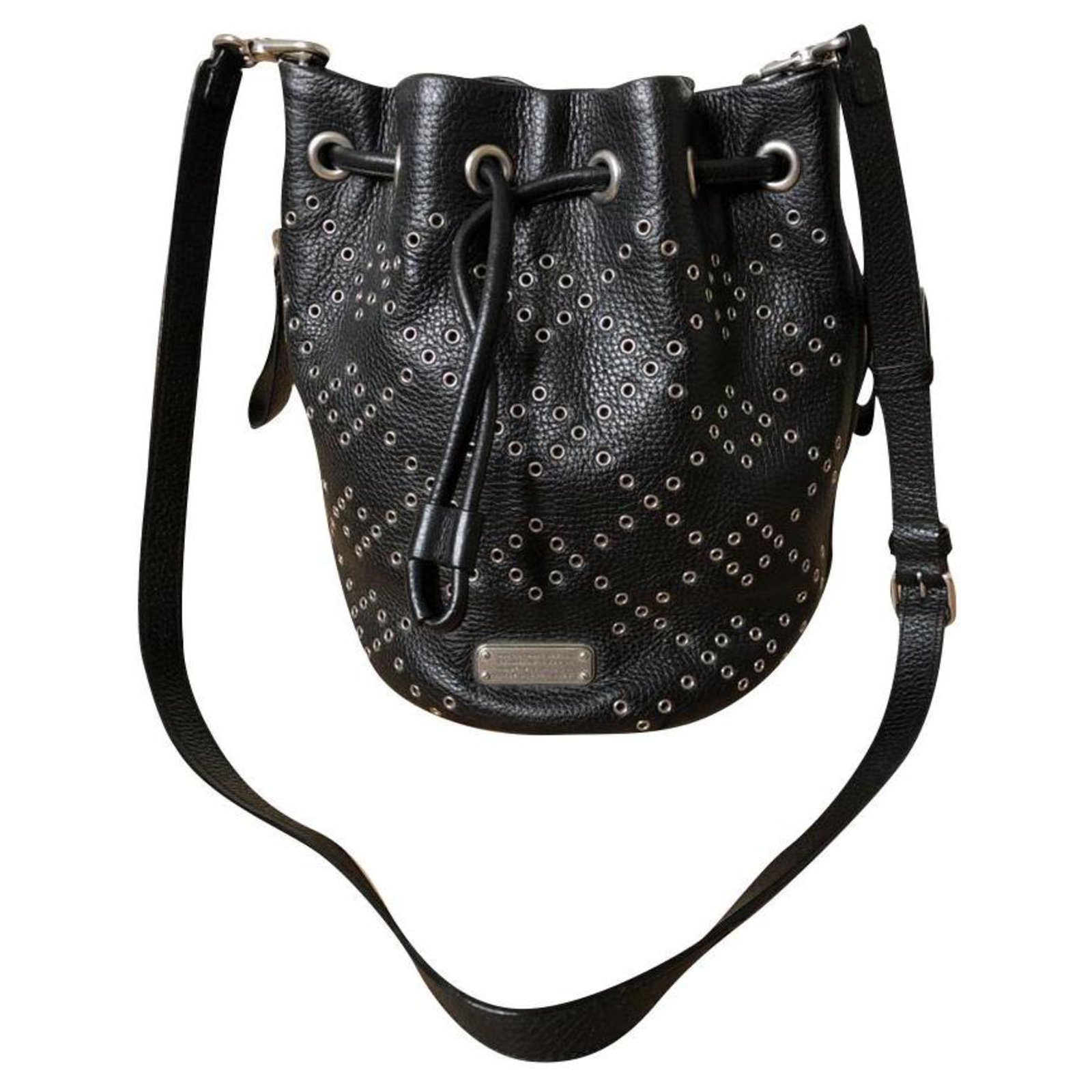 Marc Jacobs The leather bucket bag - Black 