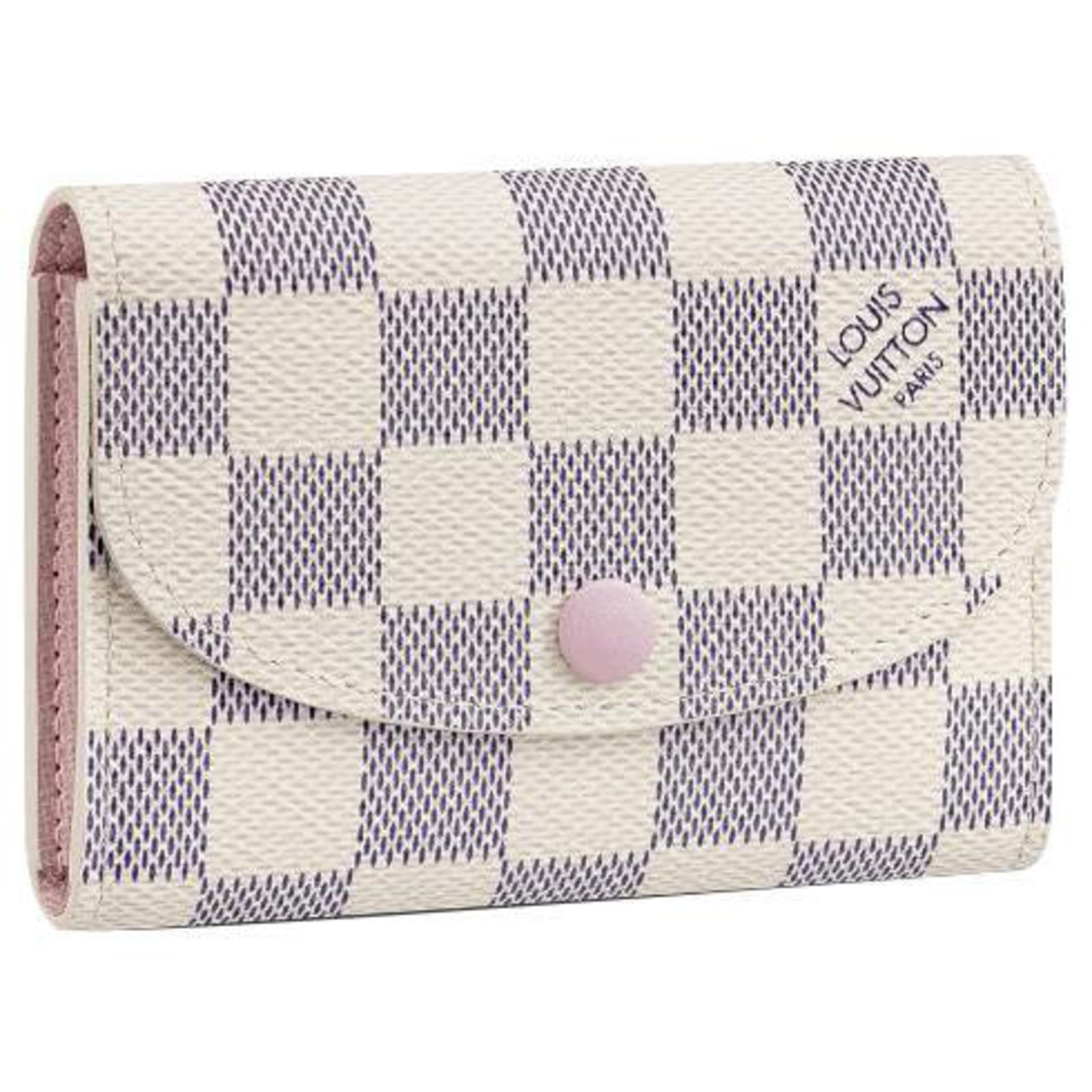 Louis Vuitton Damier Azur Rosalie Rose Ballerine