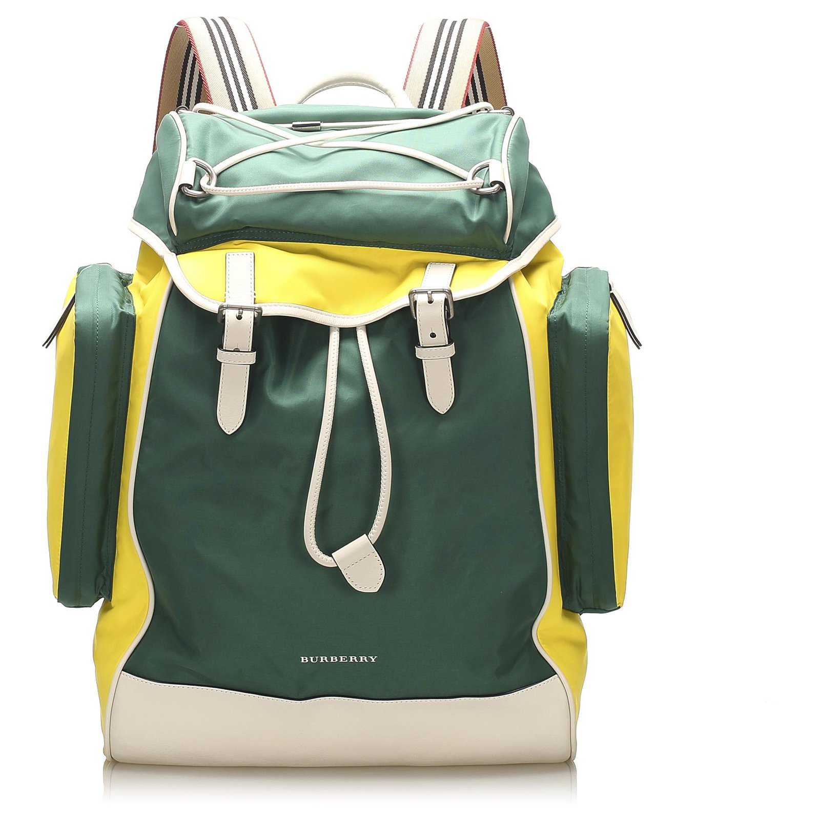 burberry backpack green