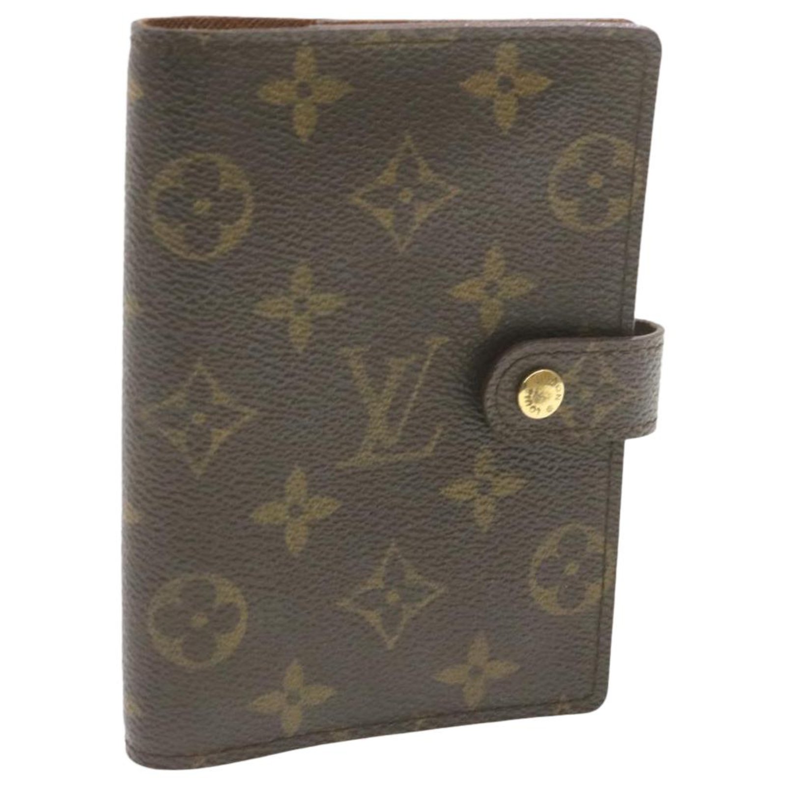 Louis Vuitton couverture dagenda en toile monogram et cuir marron -  FitminShops