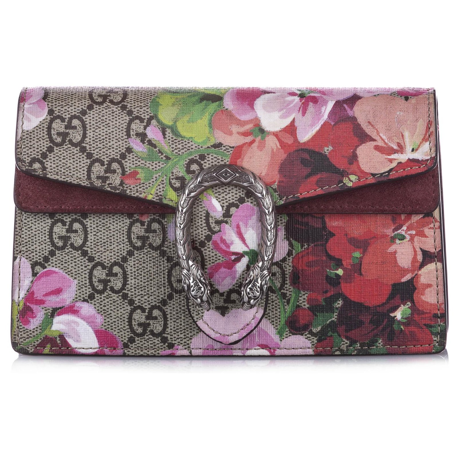 Dionysus chain wallet cloth crossbody bag Gucci Multicolour in