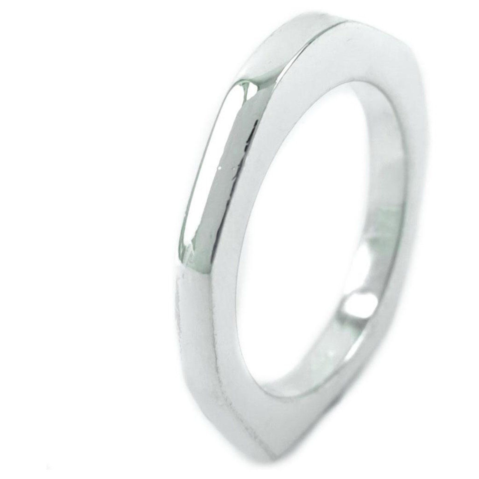 plain silver gucci ring