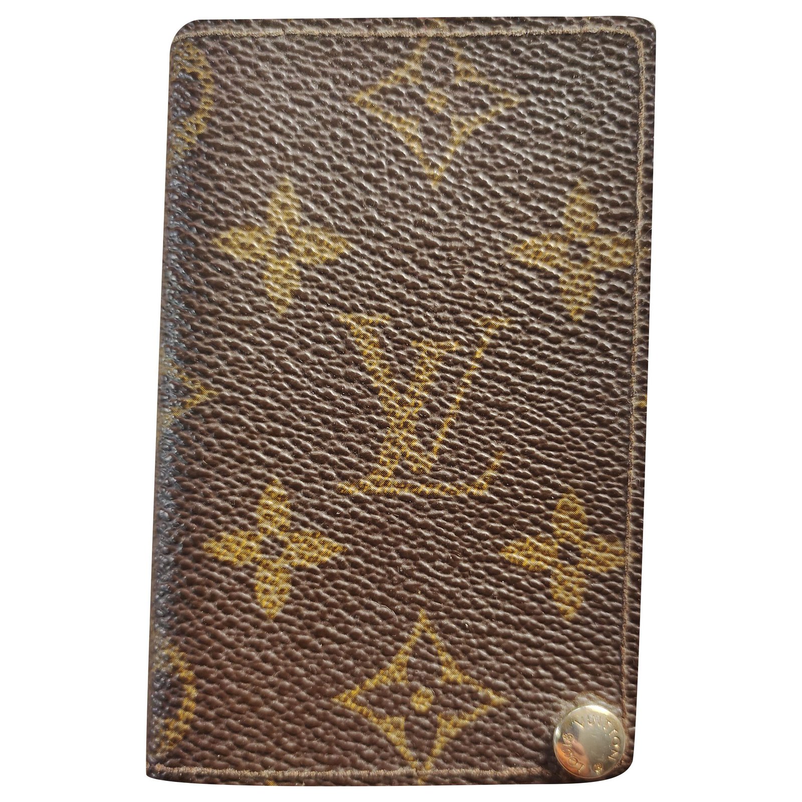 Louis Vuitton card holder Yellow Leather ref.140579 - Joli Closet