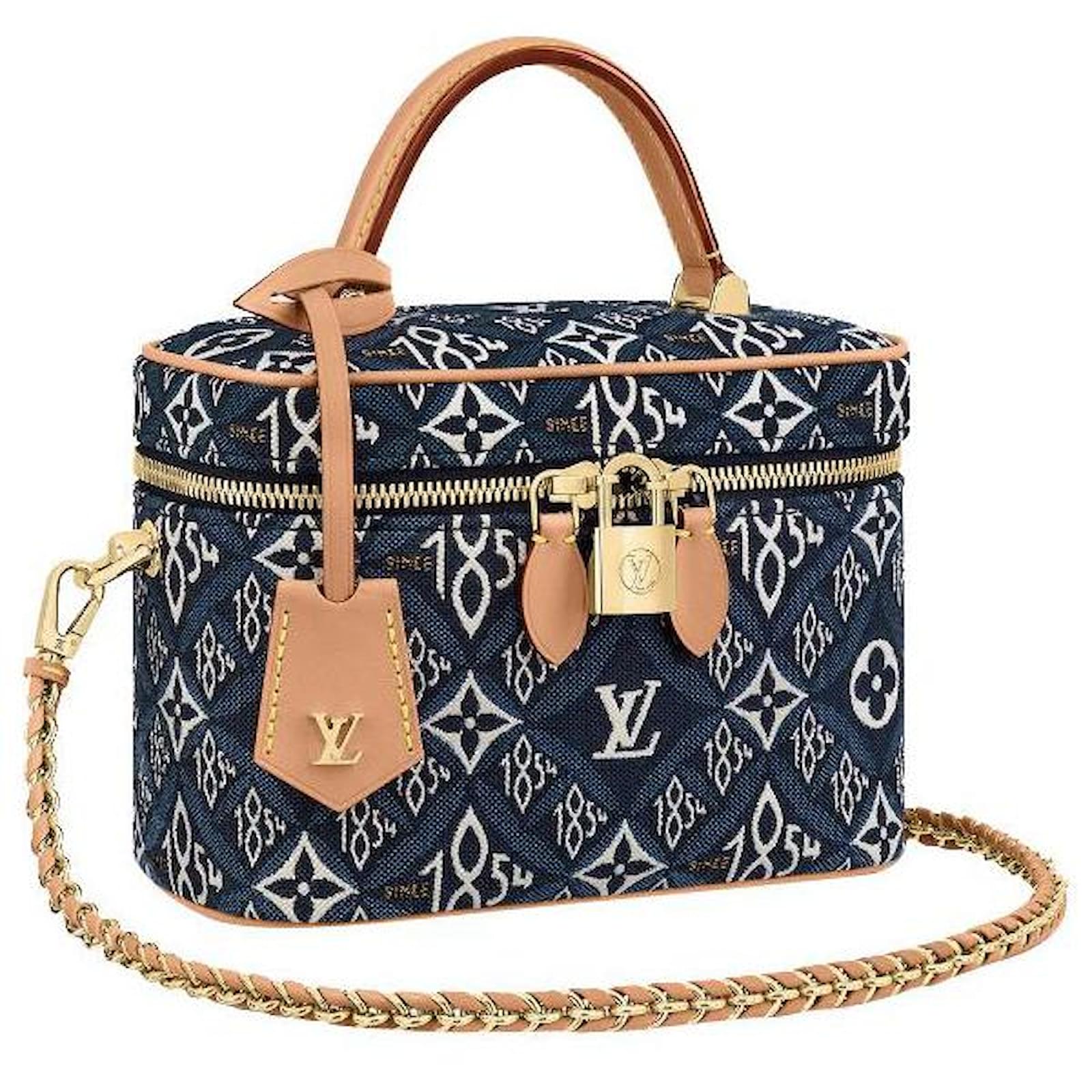 Bolsa Louis Vuitton original SC perfurated bag PM azul feminino